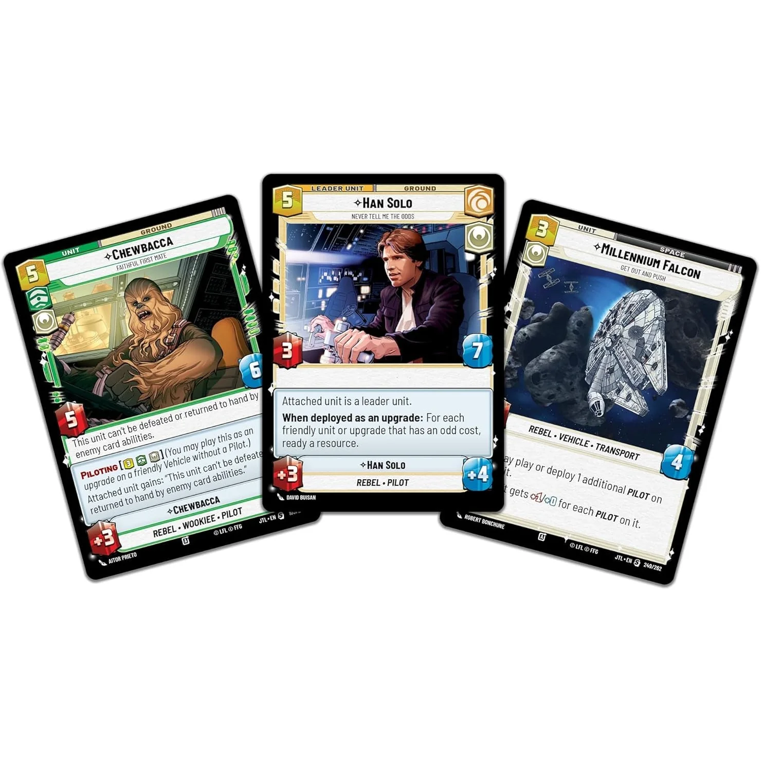 Star Wars: Unlimited TCG Jump to Lightspeed Han Solo Spotlight Deck - 50 Cards - Fantasy Flight Games - Image 4