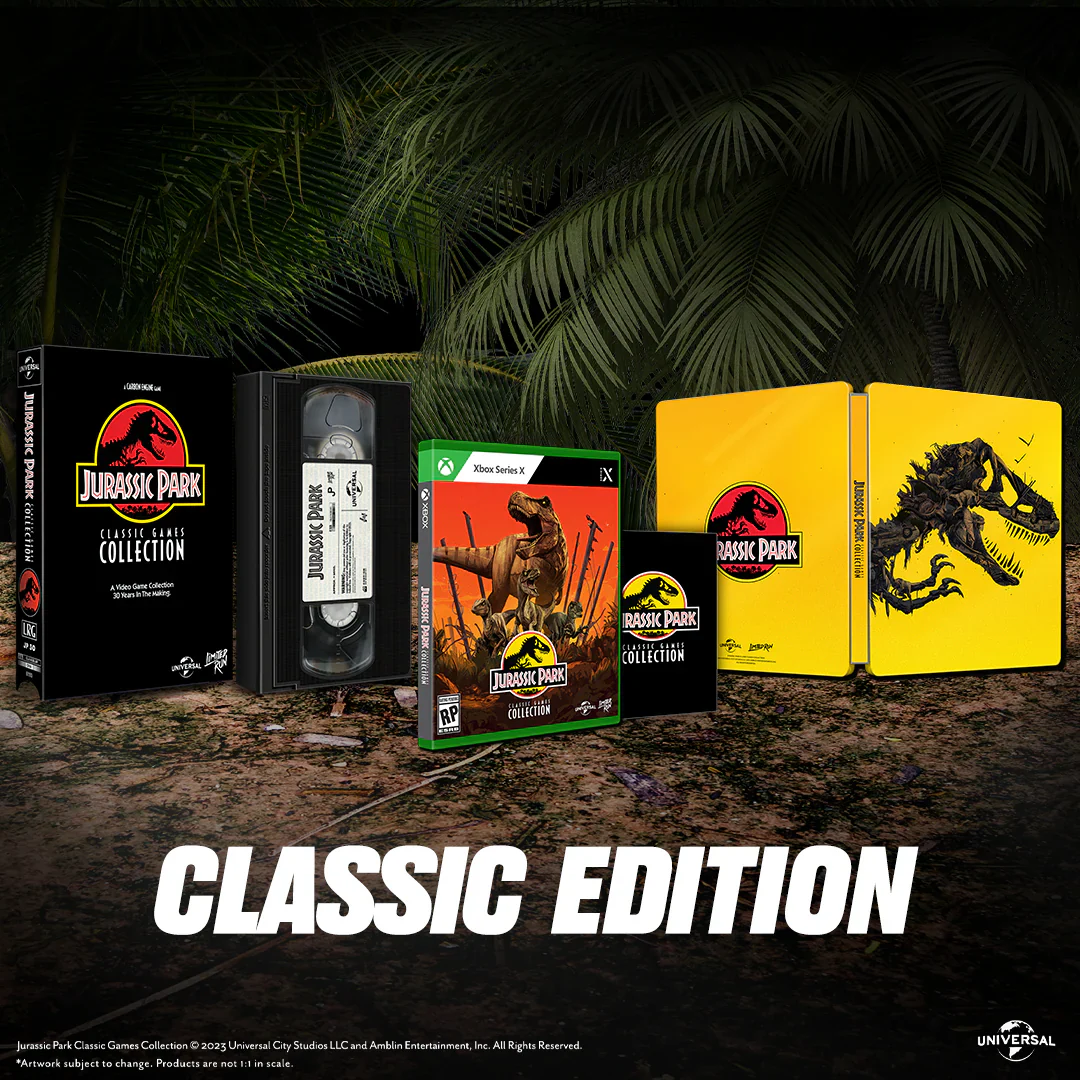 Jurassic Park Classic Games Collection Classic Edition - Xbox Series X - Limited Run Games - Image 2