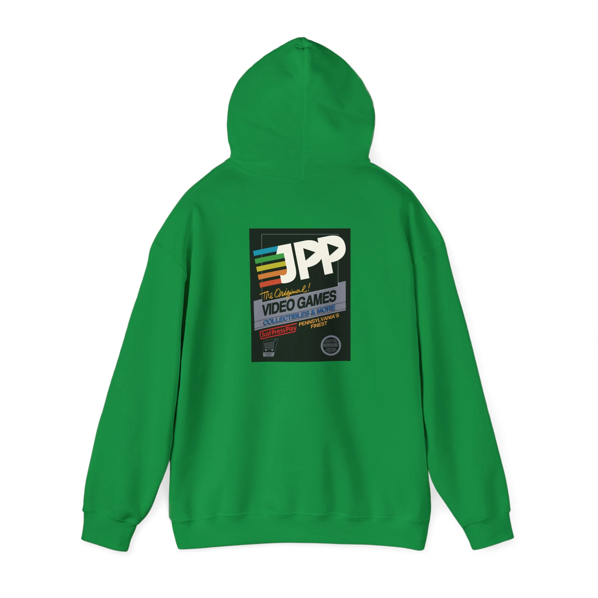 Just Press Play Hooded Sweatshirt - Black Box - Image 13
