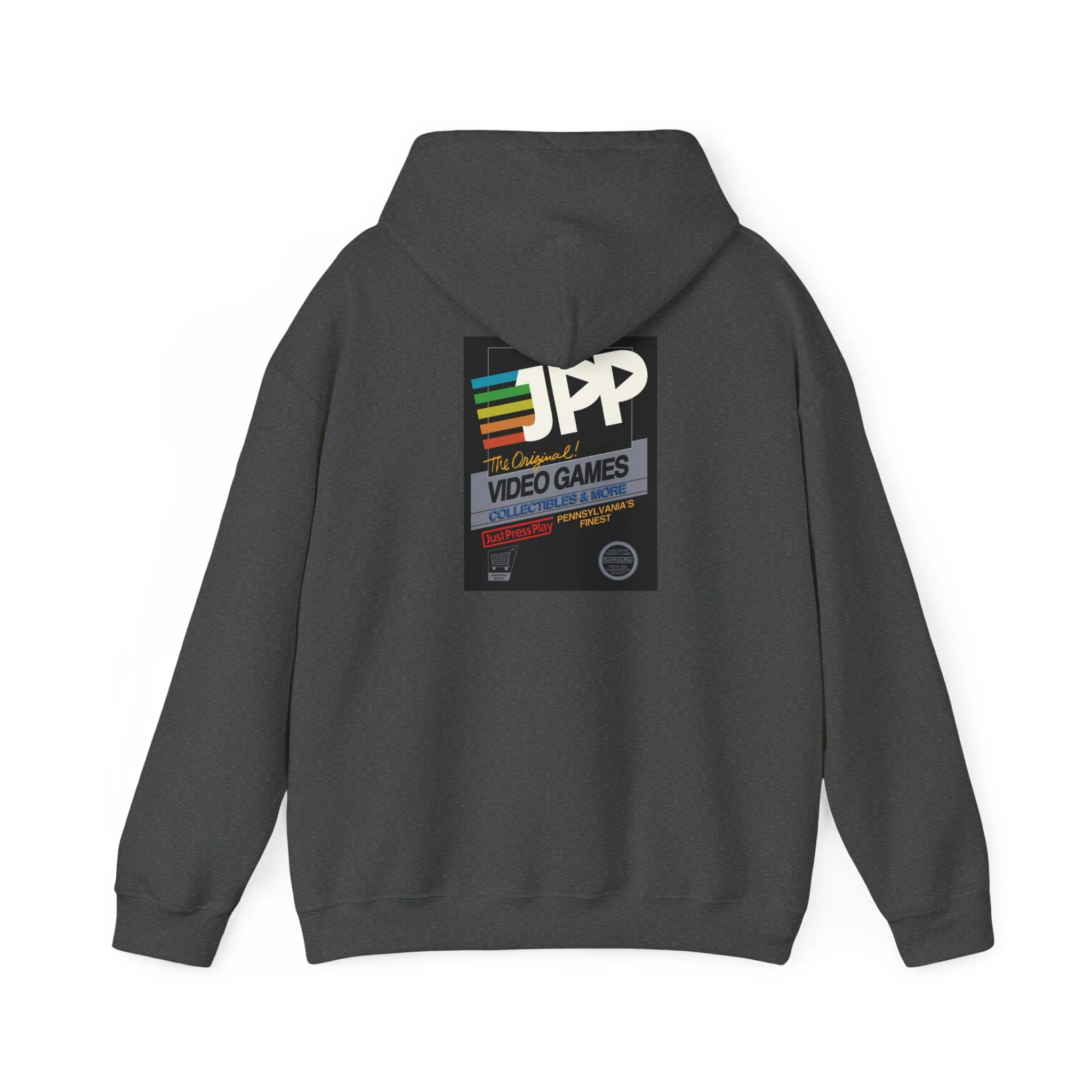 Just Press Play Hooded Sweatshirt - Black Box - Image 15
