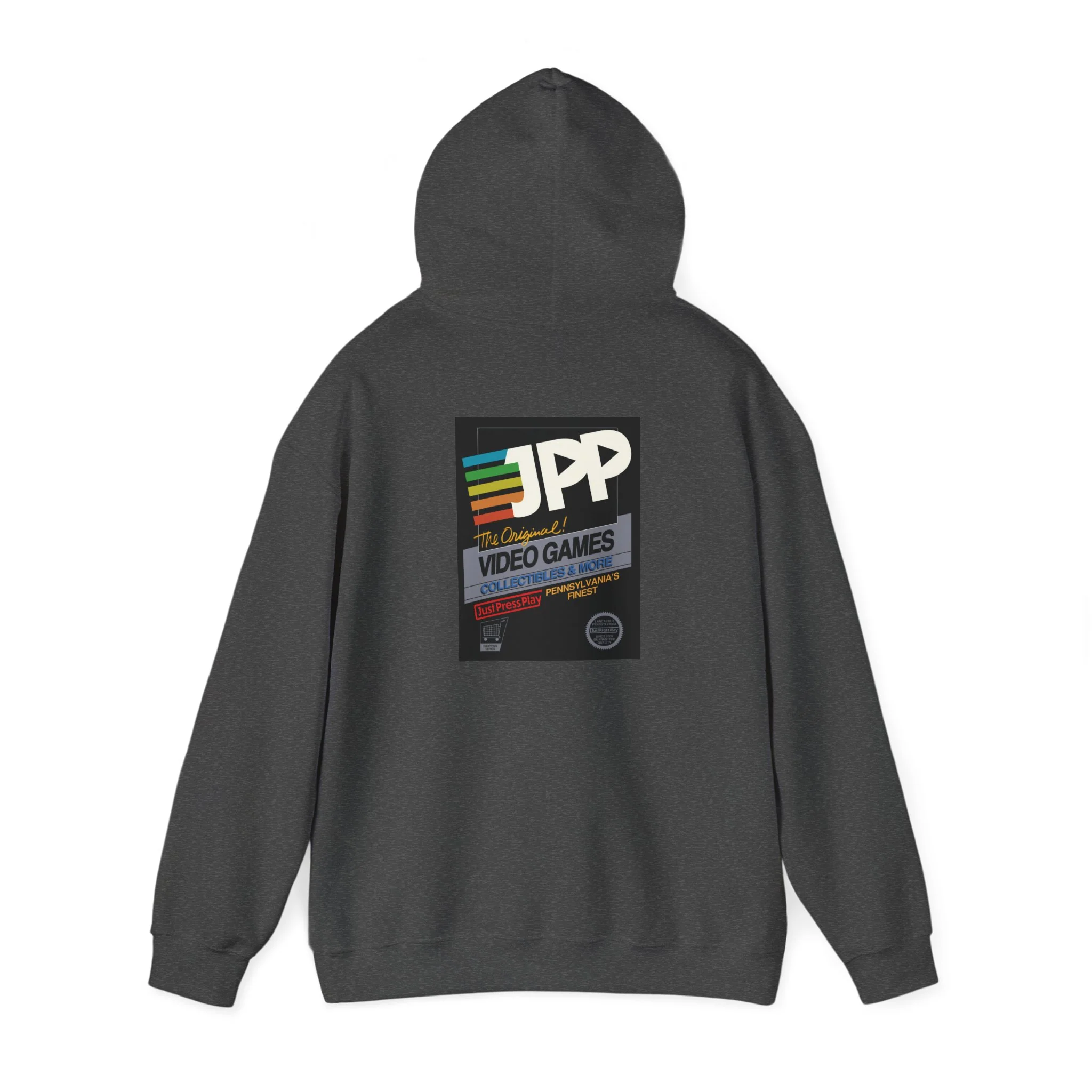 Just Press Play Hooded Sweatshirt - Black Box - Image 16