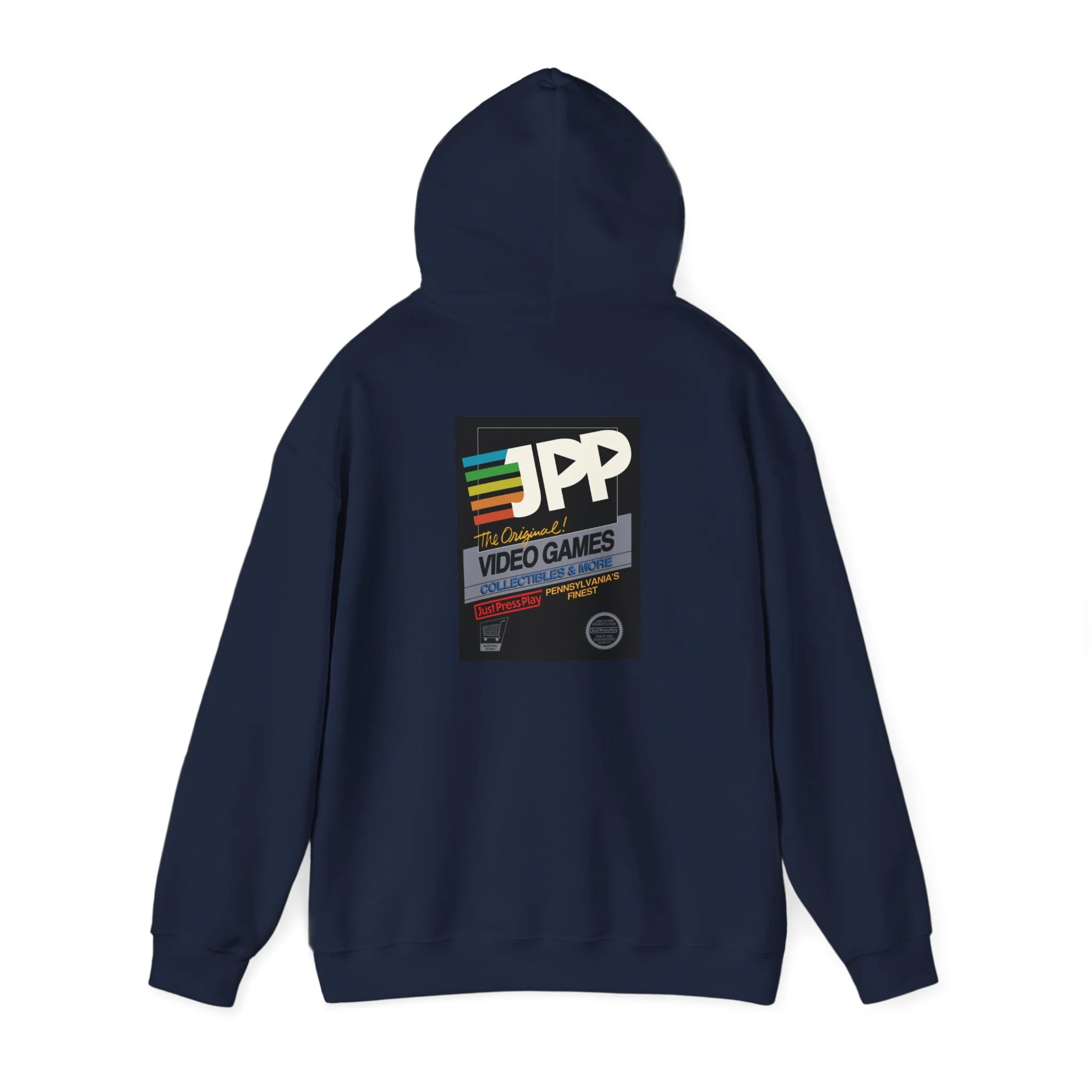Just Press Play Hooded Sweatshirt - Black Box - Image 19