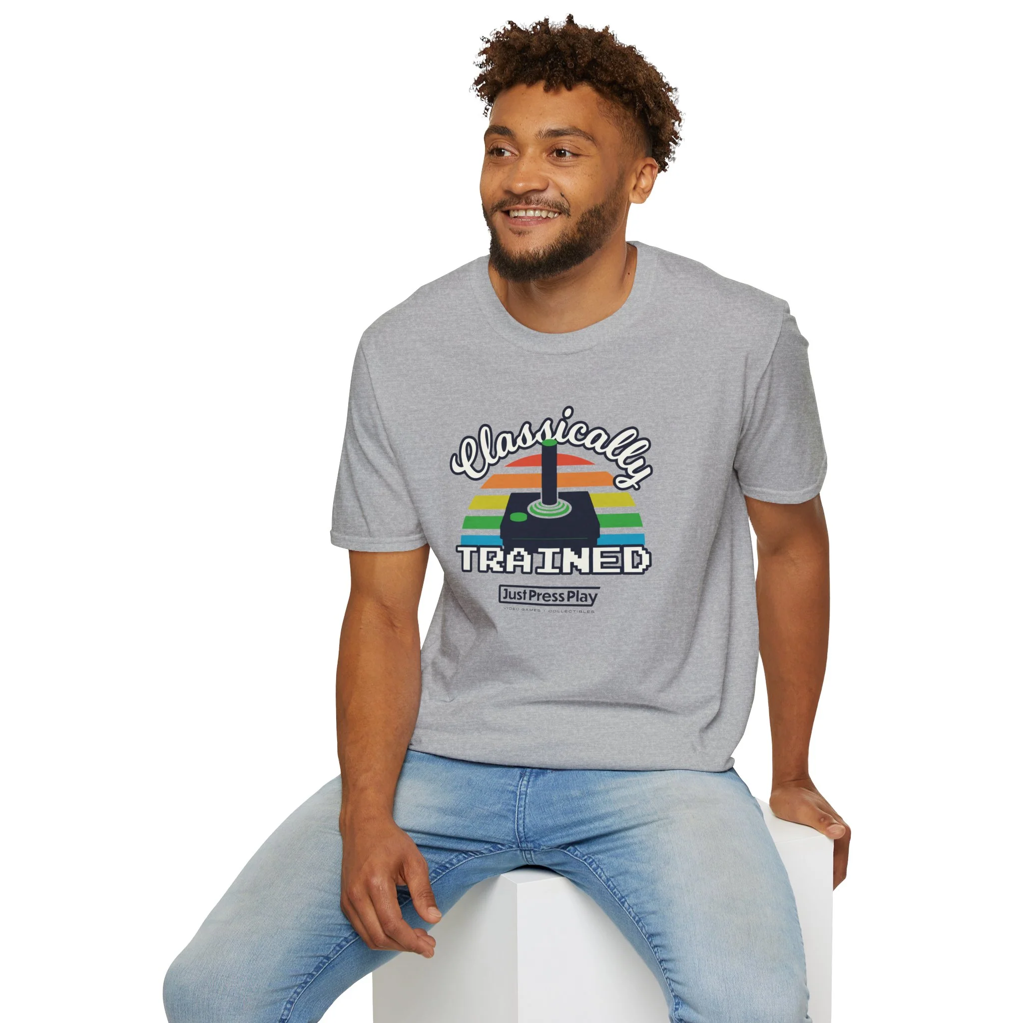 Just Press Play Unisex Softstyle T-Shirt - Classically Trained - Image 14