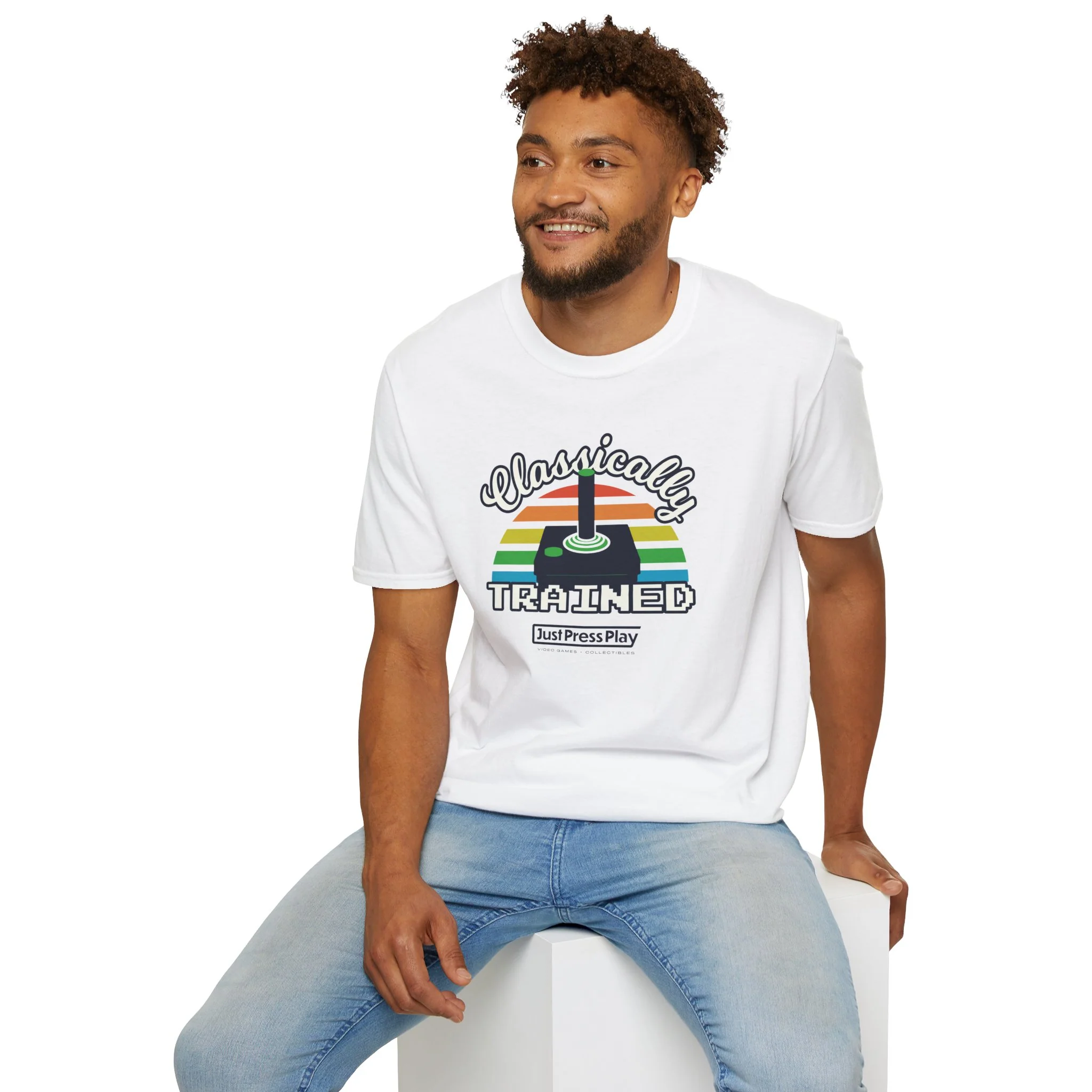 Just Press Play Unisex Softstyle T-Shirt - Classically Trained - Image 16