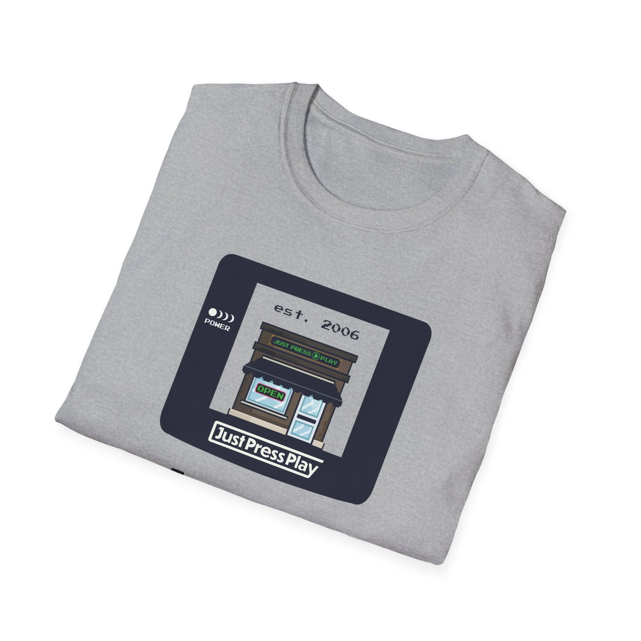 Just Press Play Unisex Softstyle T-Shirt - GameBoy - Image 24