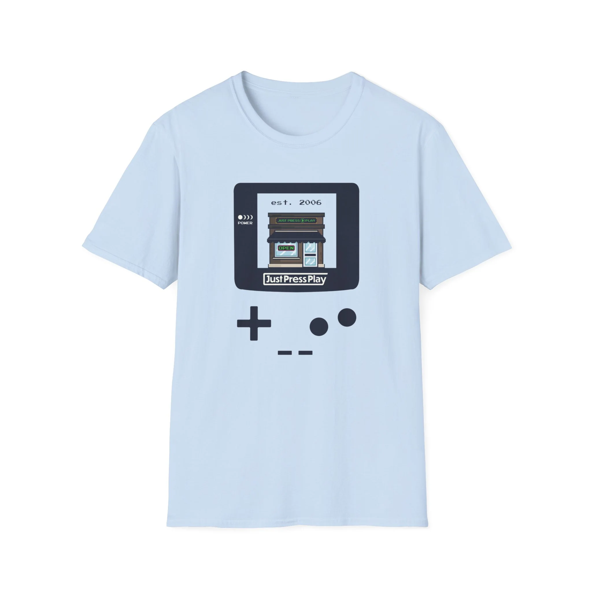 Just Press Play Unisex Softstyle T-Shirt - GameBoy - Image 3