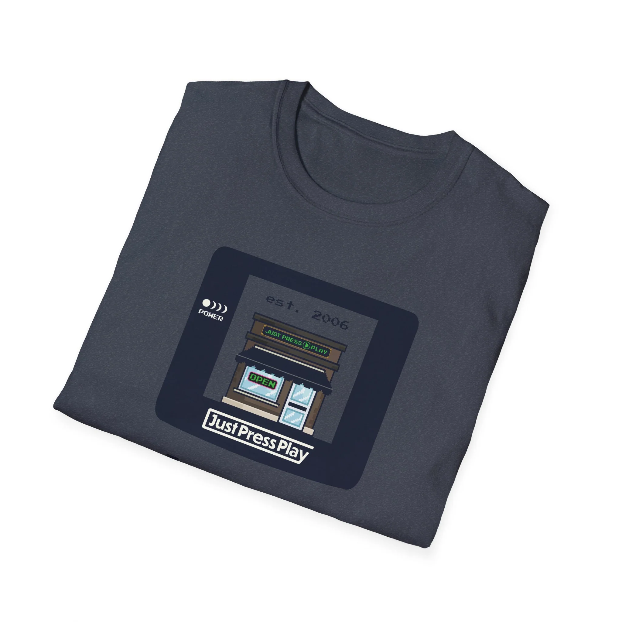Just Press Play Unisex Softstyle T-Shirt - GameBoy - Image 33
