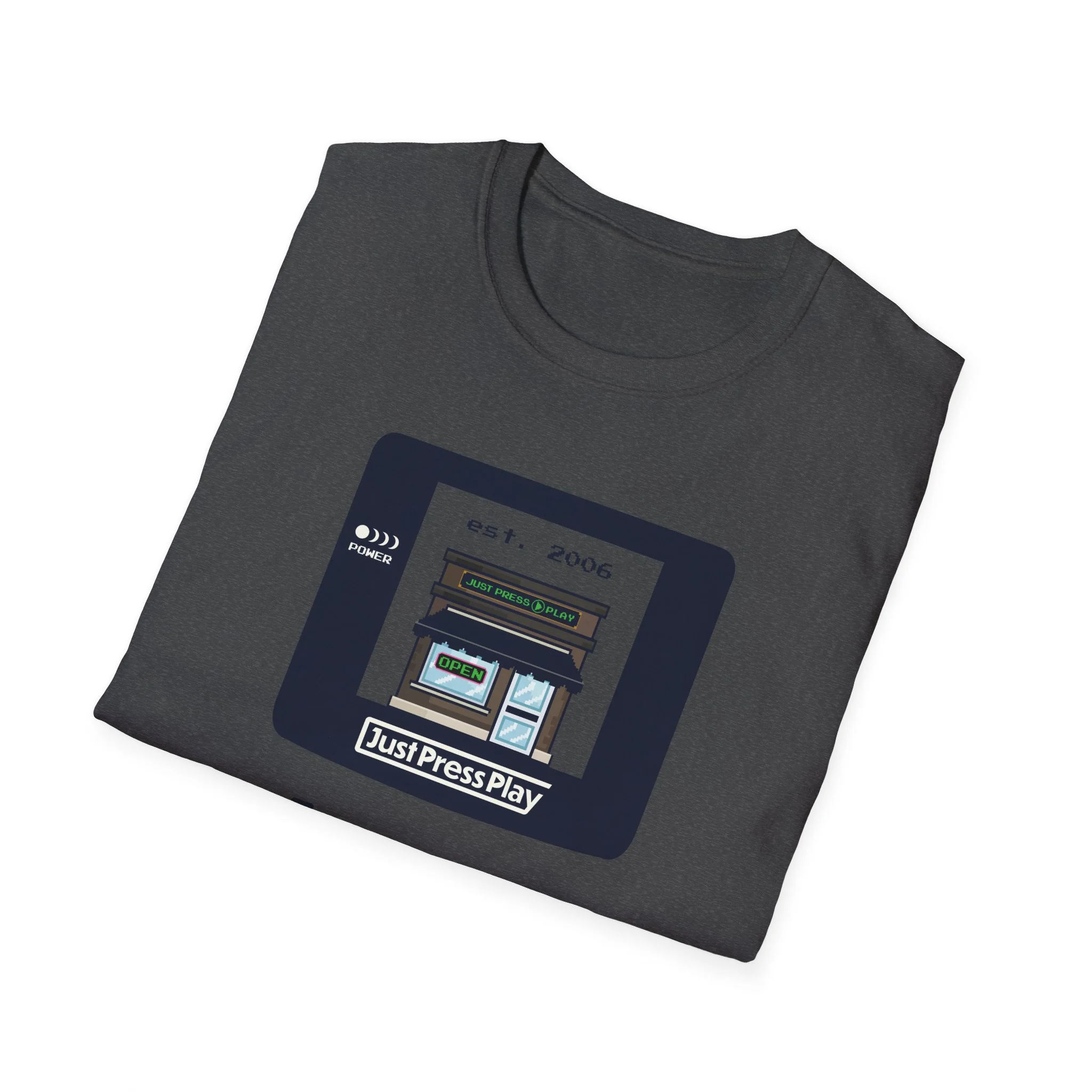 Just Press Play Unisex Softstyle T-Shirt - GameBoy - Image 39