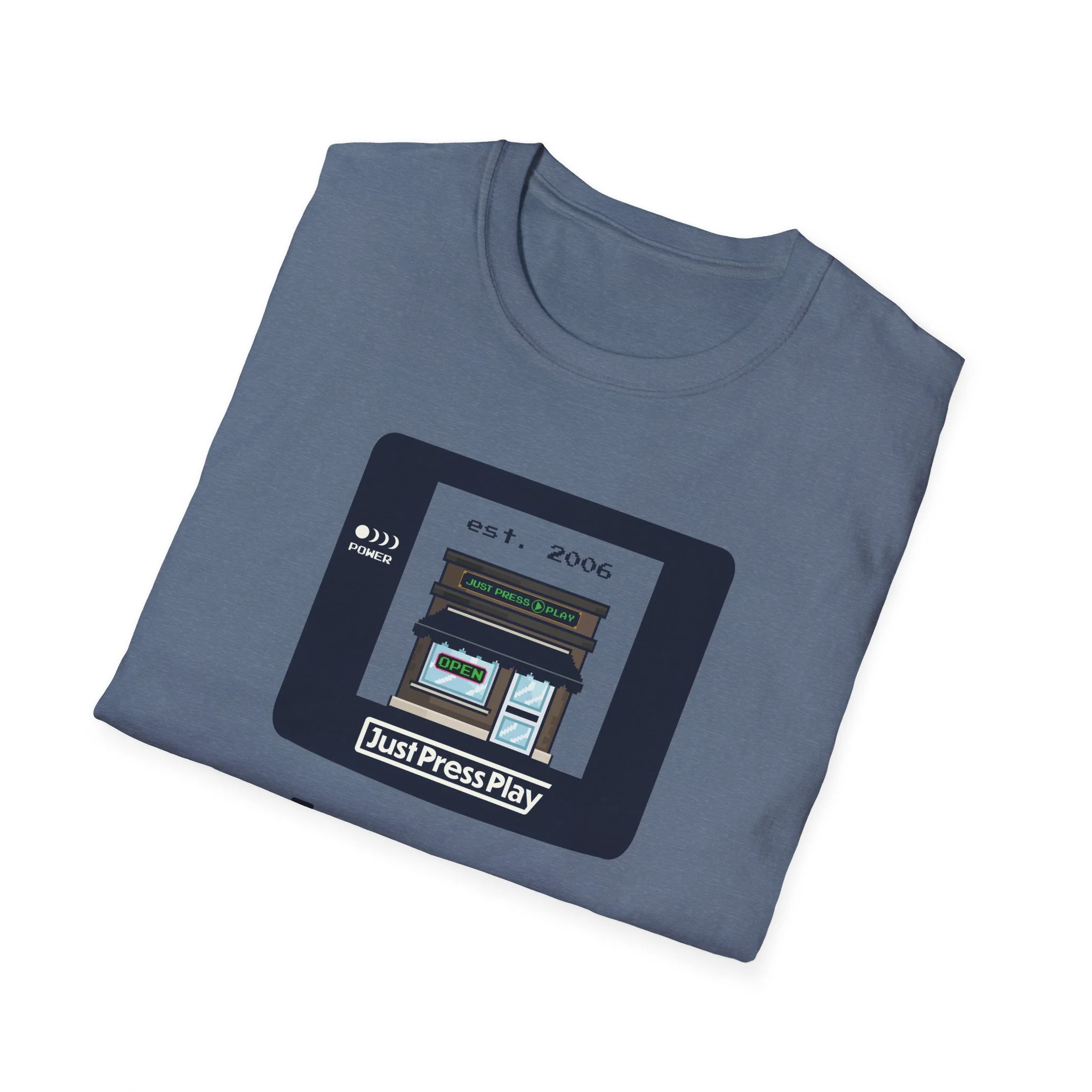 Just Press Play Unisex Softstyle T-Shirt - GameBoy - Image 42