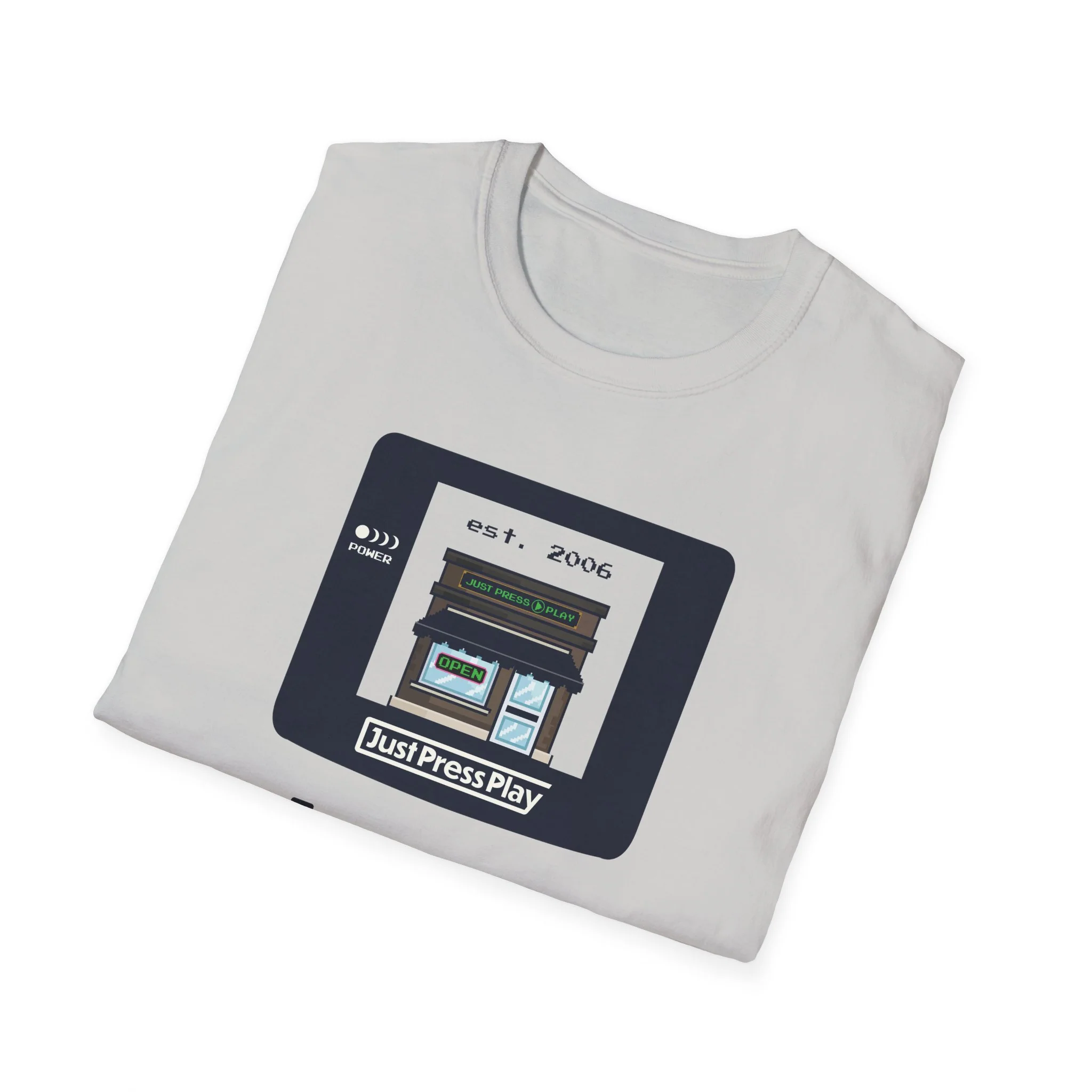Just Press Play Unisex Softstyle T-Shirt - GameBoy - Image 45