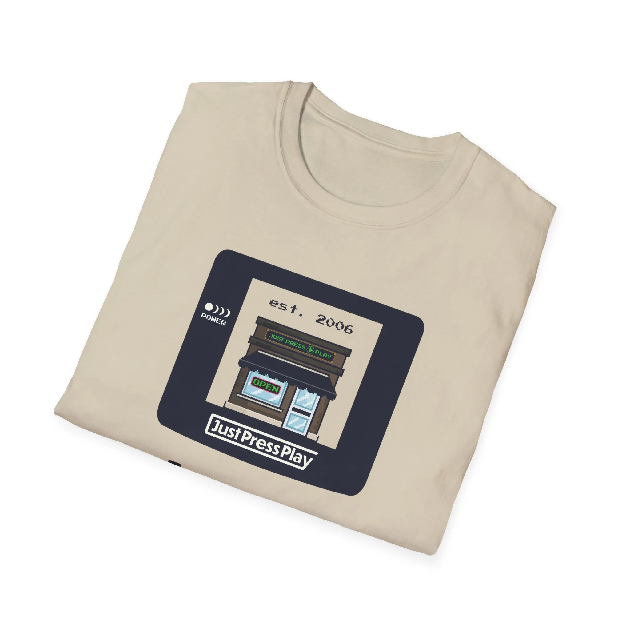 Just Press Play Unisex Softstyle T-Shirt - GameBoy - Image 48
