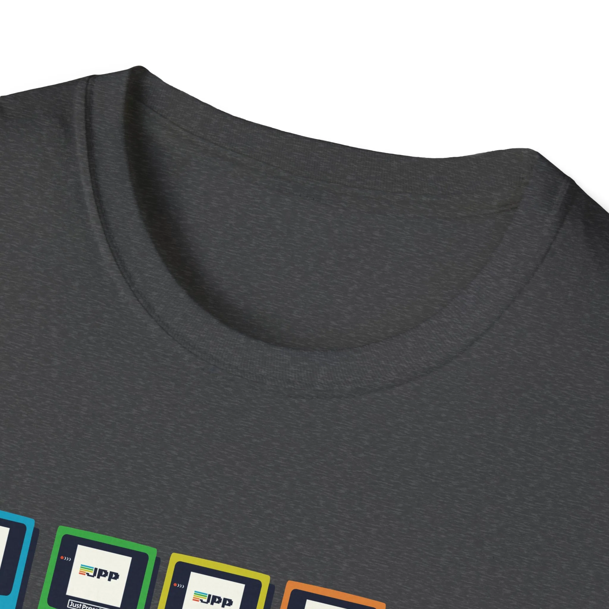 Just Press Play Unisex Softstyle T-Shirt - GBC - Image 22