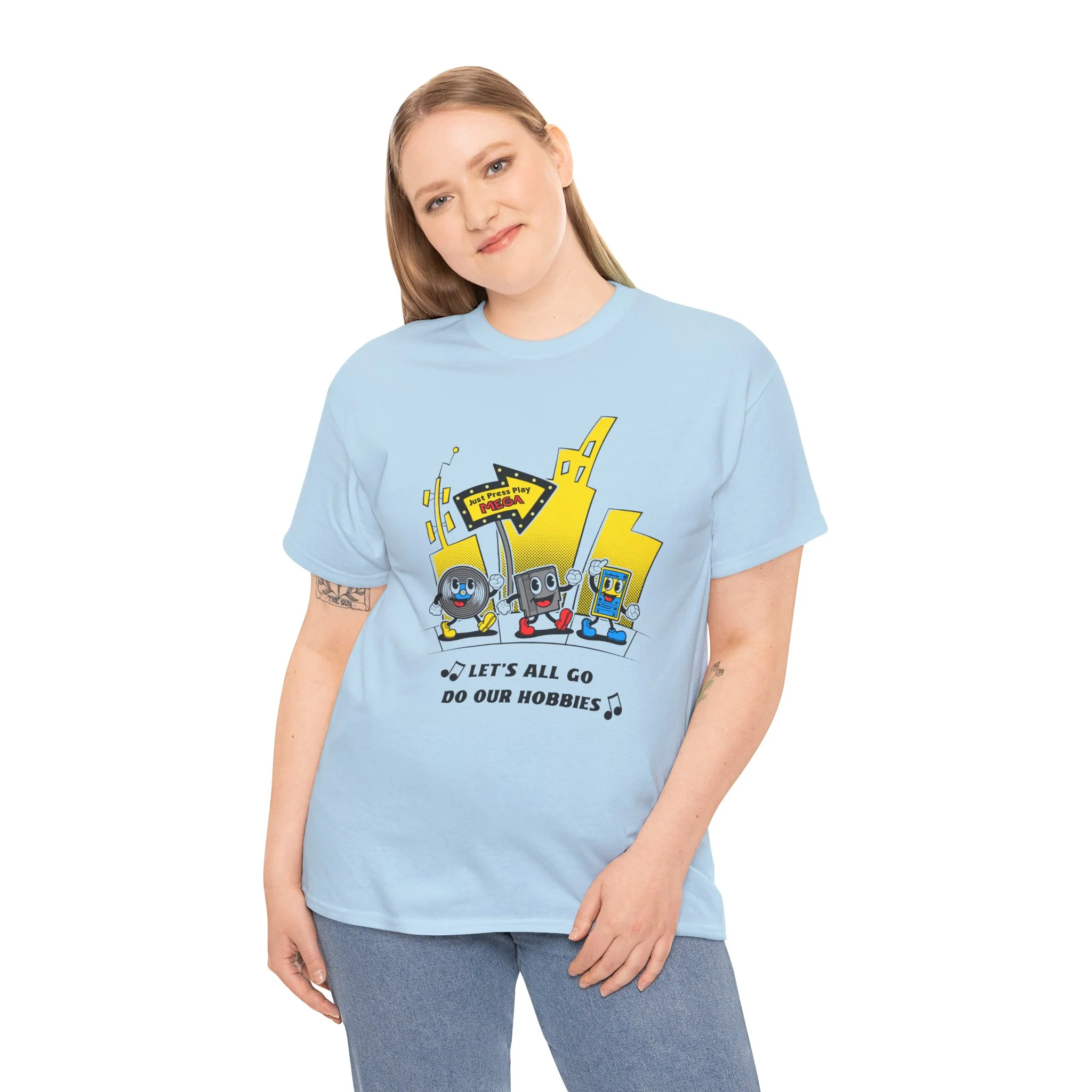 Just Press Play Unisex Softstyle T-Shirt - Hobbies - Image 4