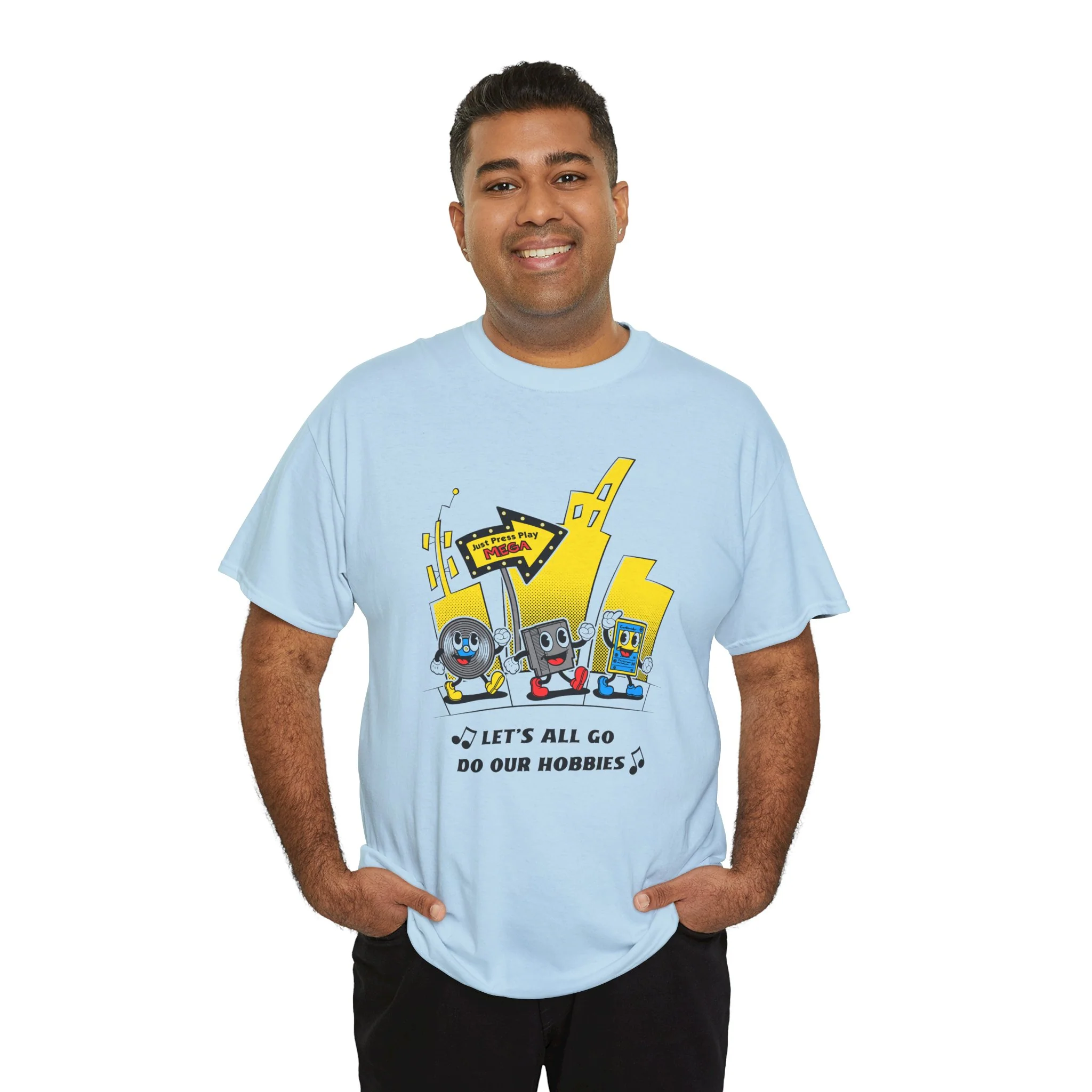 Just Press Play Unisex Softstyle T-Shirt - Hobbies - Image 6