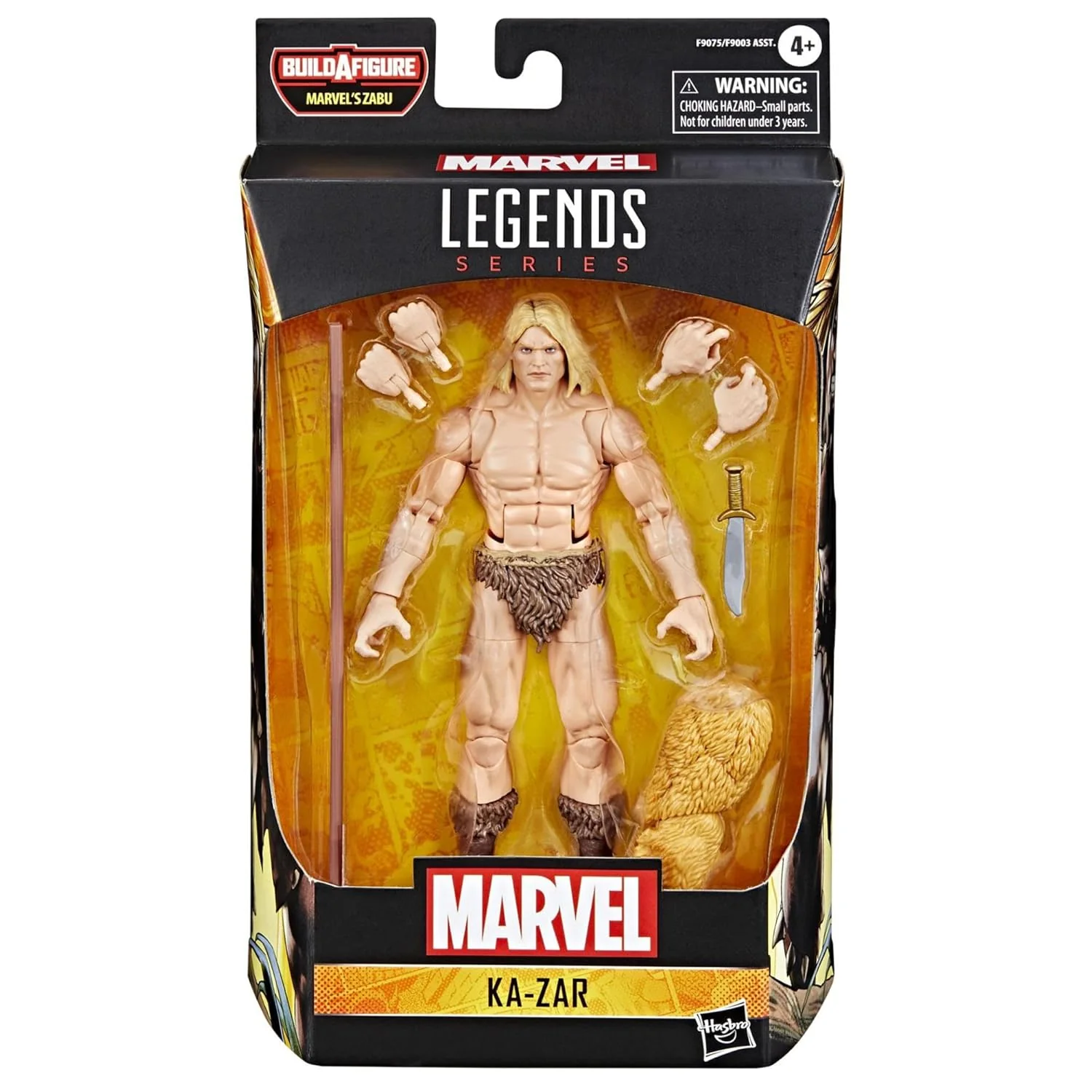 The Uncanny X-Men Ka-Zar Action Figure (Zabu BAF) - Hasbro - Marvel Legends - Image 7