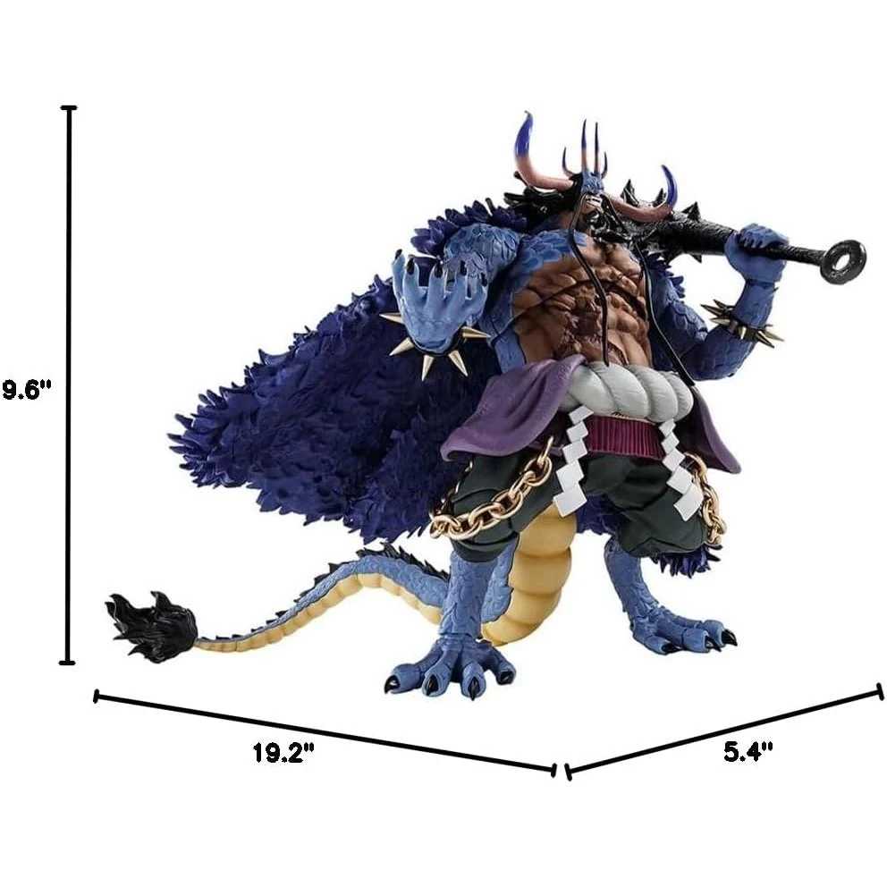 One Piece Kaido King of the Beasts (Man-Beast Form) Action Figure - Bandai Spirits - S.H.Figuarts - Image 10