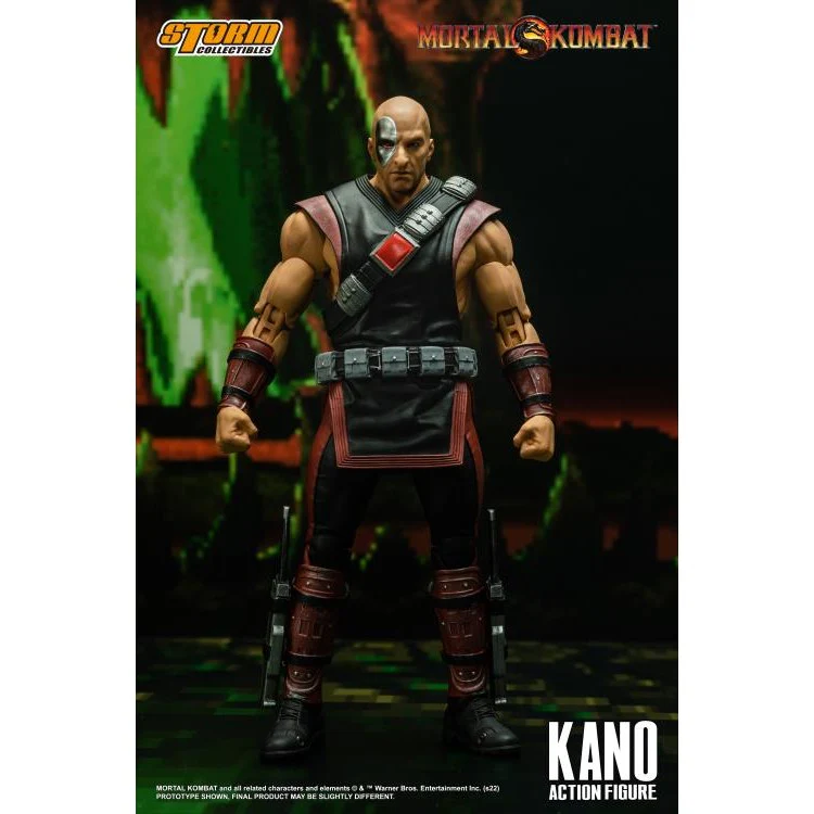 Mortal Kombat Kano Storm Collectibles Action Figure - Image 4
