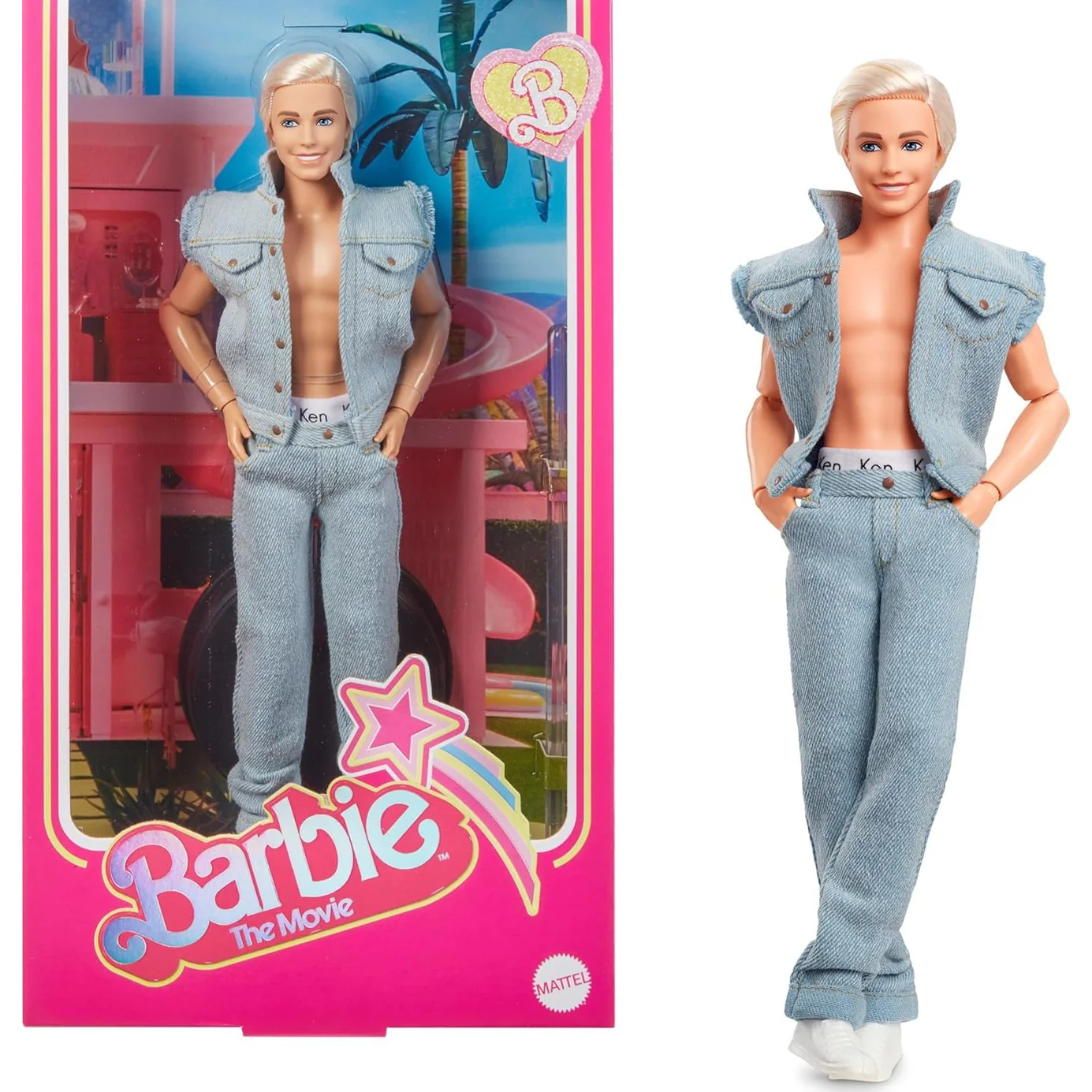 Barbie: The Movie Ken Doll (Denim Outfit) - Mattel
