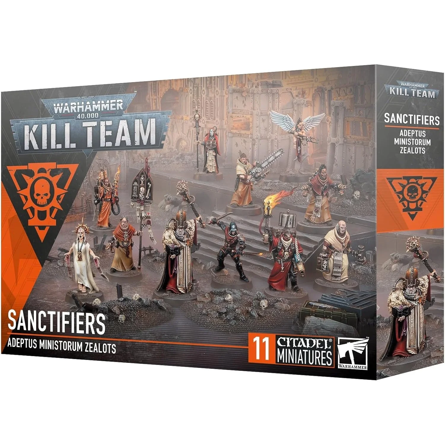 Warhammer 40,000 Kill Team Sanctifiers Adeptus Ministorum Zealots - 11 Citadel Miniatures - Games Workshop - Image 2