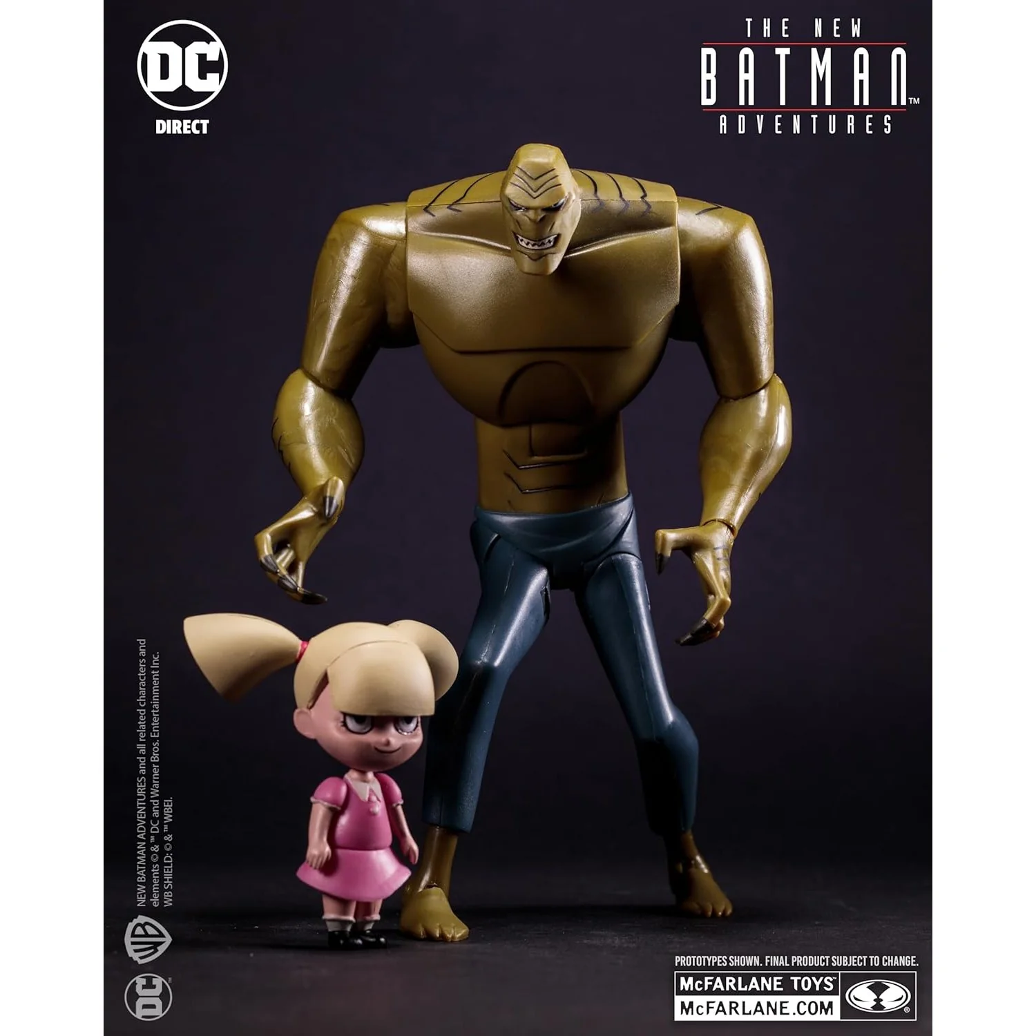 The New Batman Adventures Killer Croc and Baby Doll Action Figure 2-Pack Set - McFarlane Toys, DC Direct - (Wave 1) - Image 4