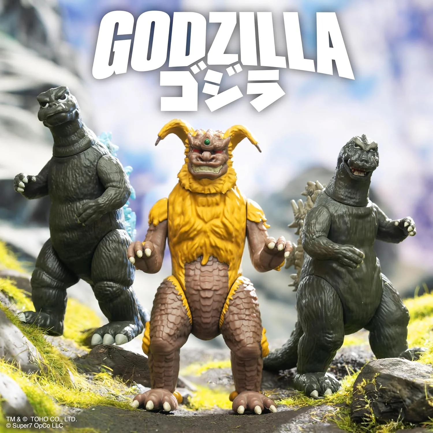 Godzilla vs. Mechagodzilla (1974) King Caesar '74 Action Figure - Toho, Super7 - (ReAction) - Image 6