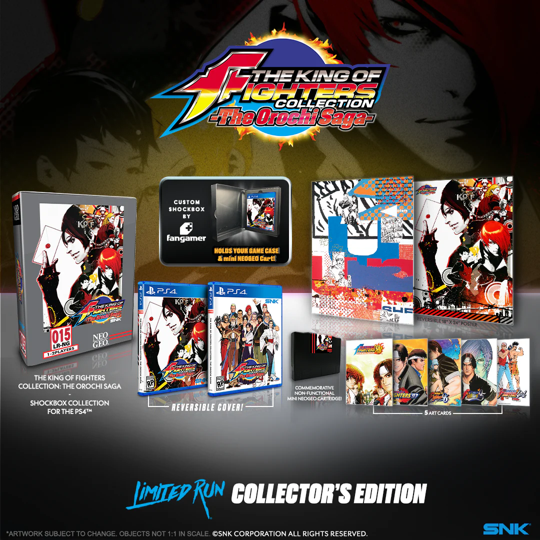 King of Fighters Collection Orochi Saga Classic Edition PlayStation 4 - Image 2
