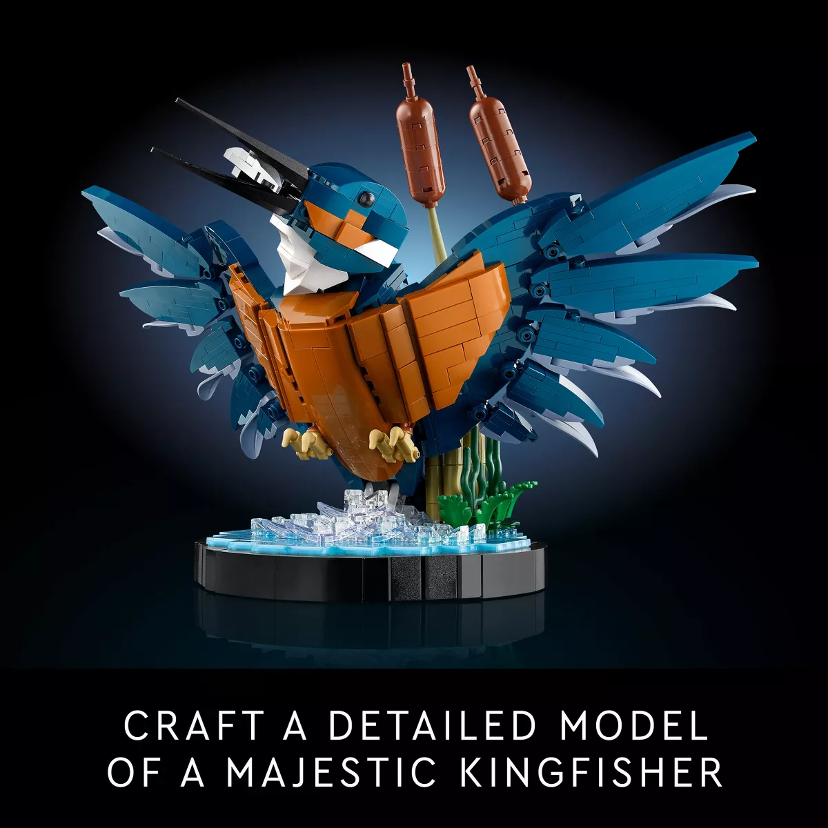 LEGO Icons Kingfisher Bird 10331 - Image 2