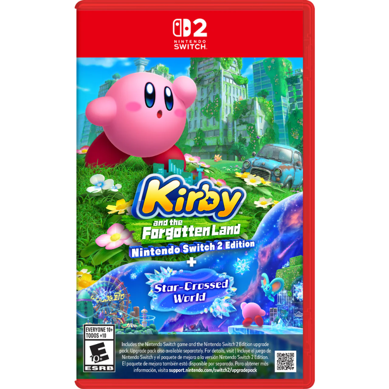 Kirby and the Forgotten Land: Nintendo Switch 2 Edition + Star Crossed World - Nintendo Switch 2