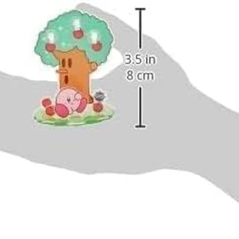 Kirby & Gordo Whispy Woods Moving Acrylic Diorama Strand - Ensky - Image 5