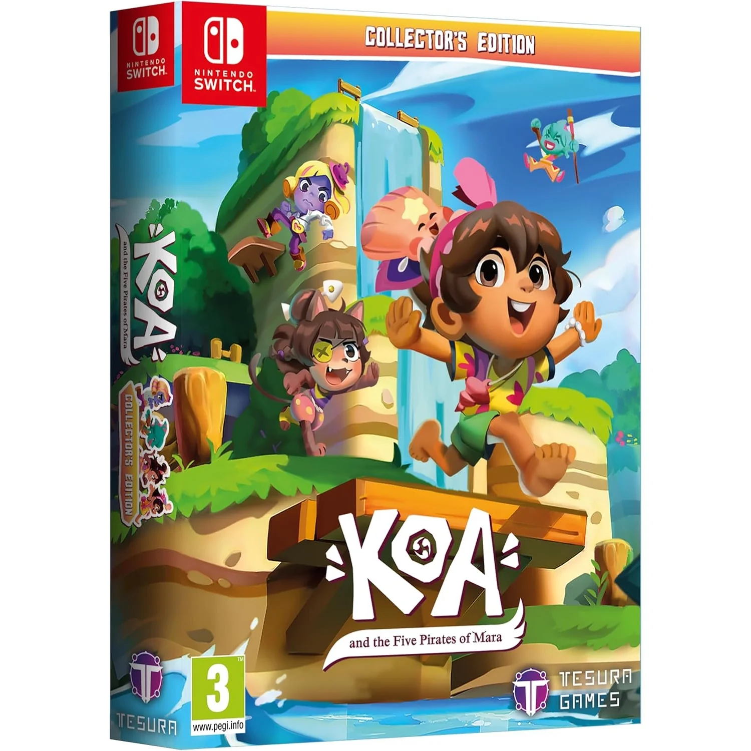 Koa and the Five Pirates of Mara Collector's Edition - Nintendo Switch - Tesura Games (Import)