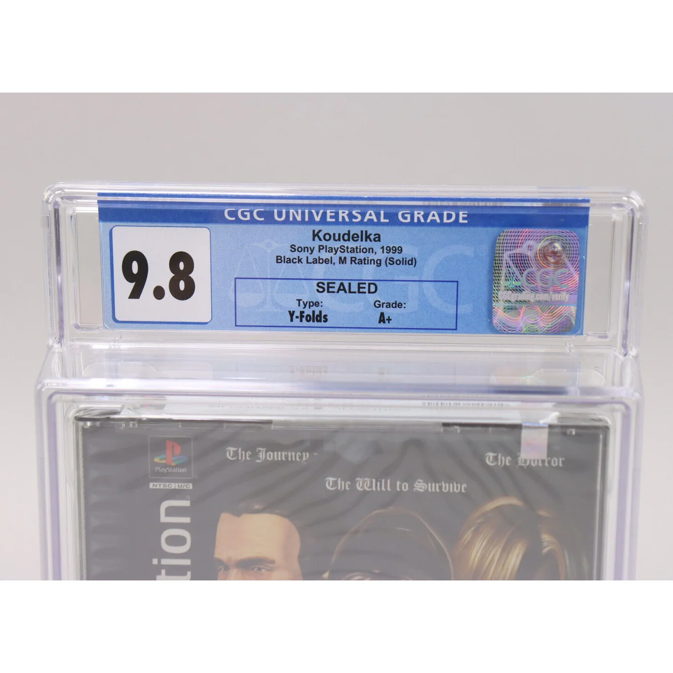Koudelka Sony PlayStation PS1 PSX Black Label New Sealed CGC Graded 9.8 A+ Wow! - Image 2