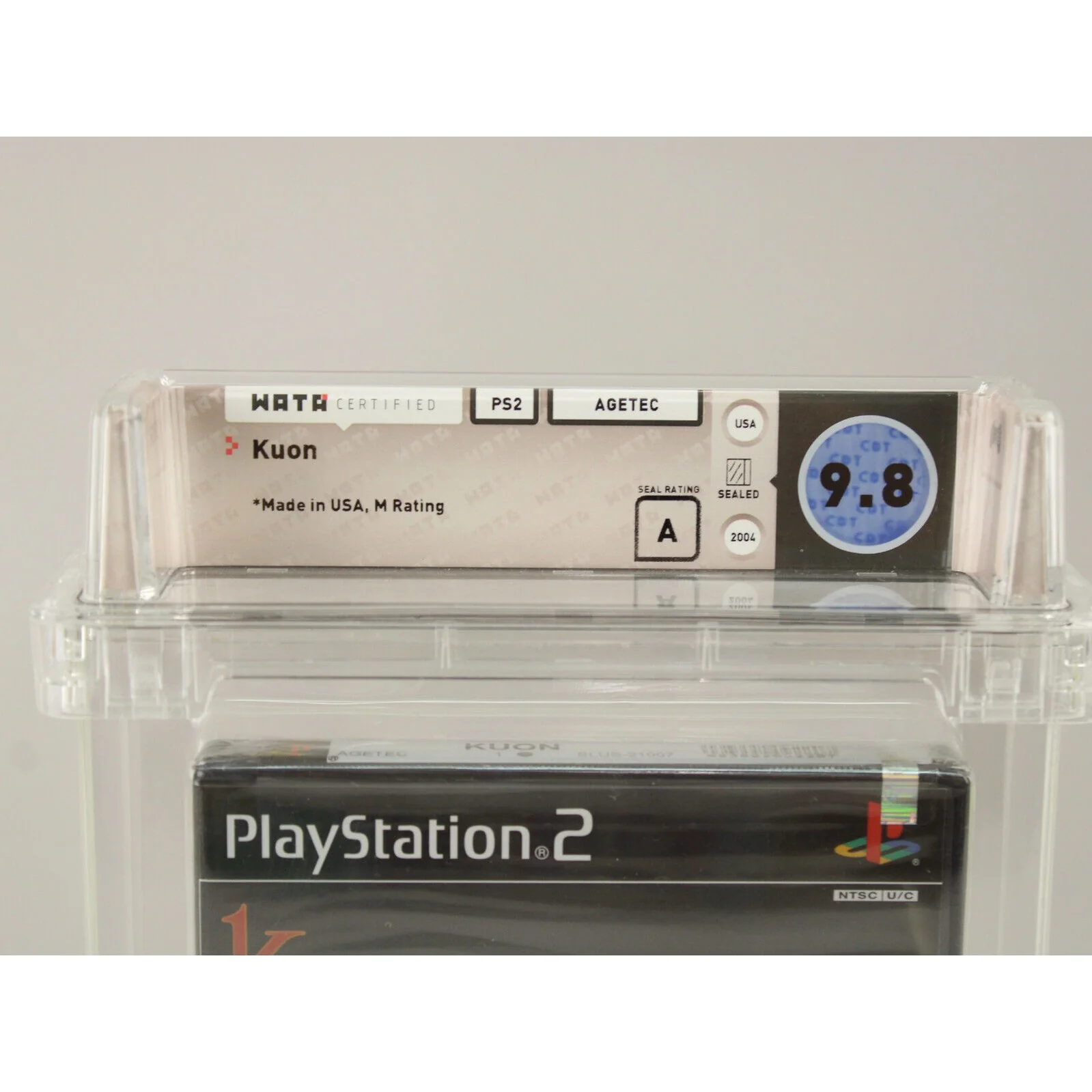 Kuon Sony PlayStation 2 PS2 2004 Agetec New Factory Sealed Wata Graded 9.8 A - Image 2