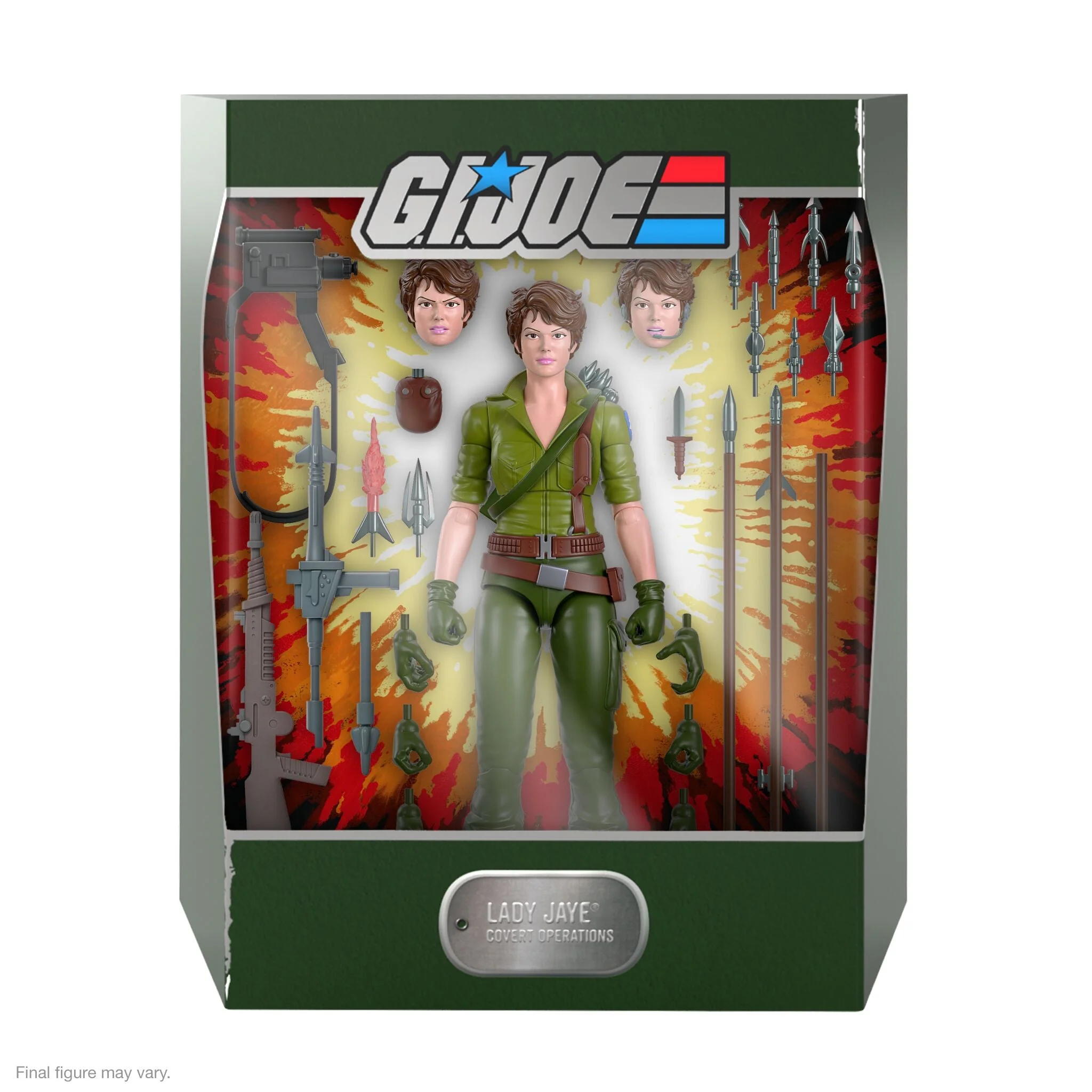G.I. Joe ULTIMATES! Lady Jaye Wave 2 Super7 Figure - Image 3