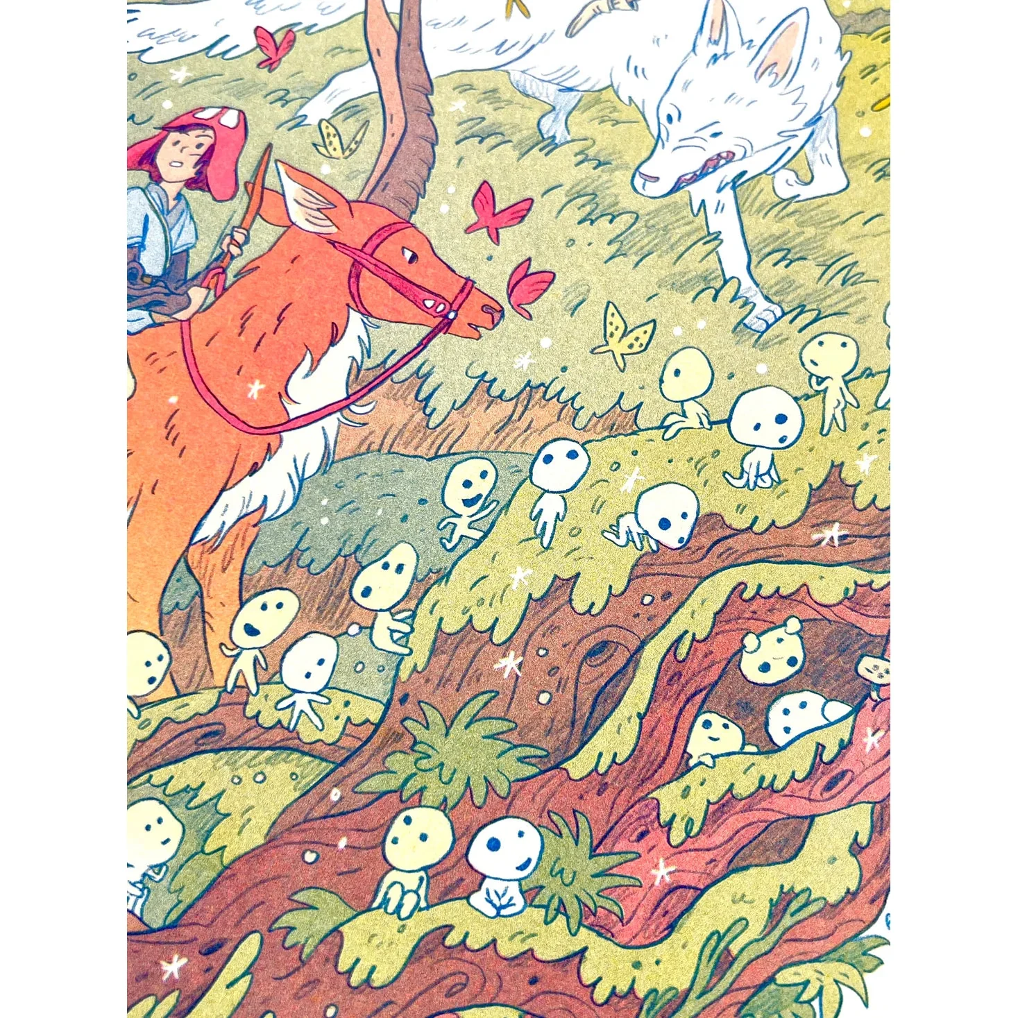 Princess Mononoke Large Print - Natalie Andrewson - Image 4