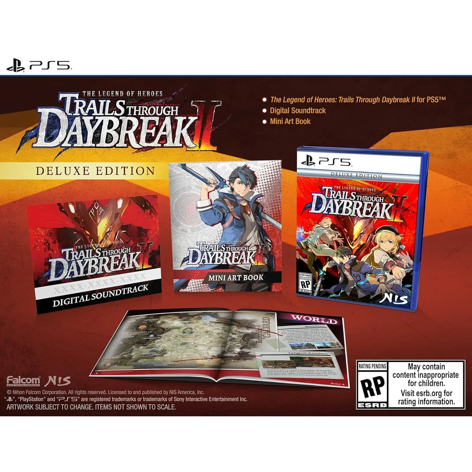 The Legend of Heroes: Trails through Daybreak II Deluxe Edition - PlayStation 5 - NIS America - Image 2