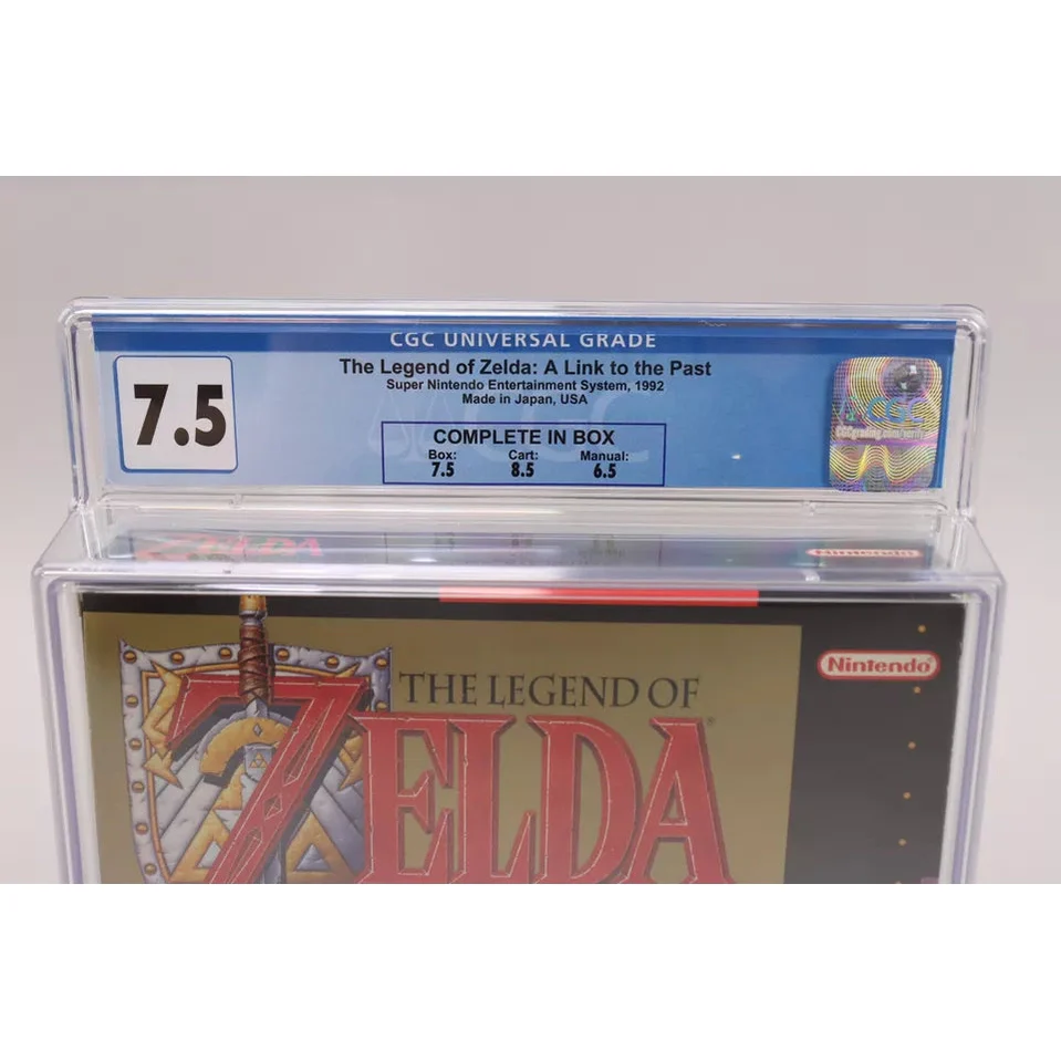 Legend of Zelda: A Link to the Past Super Nintendo SNES CIB Complete CGC 7.5 - Image 2