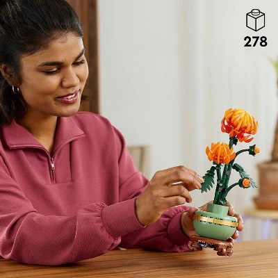 Chrysanthemum Building Set - LEGO #10368 - Botanical Collection - Image 4