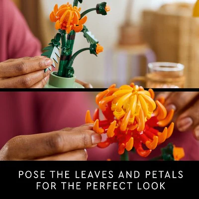 Chrysanthemum Building Set - LEGO #10368 - Botanical Collection - Image 5