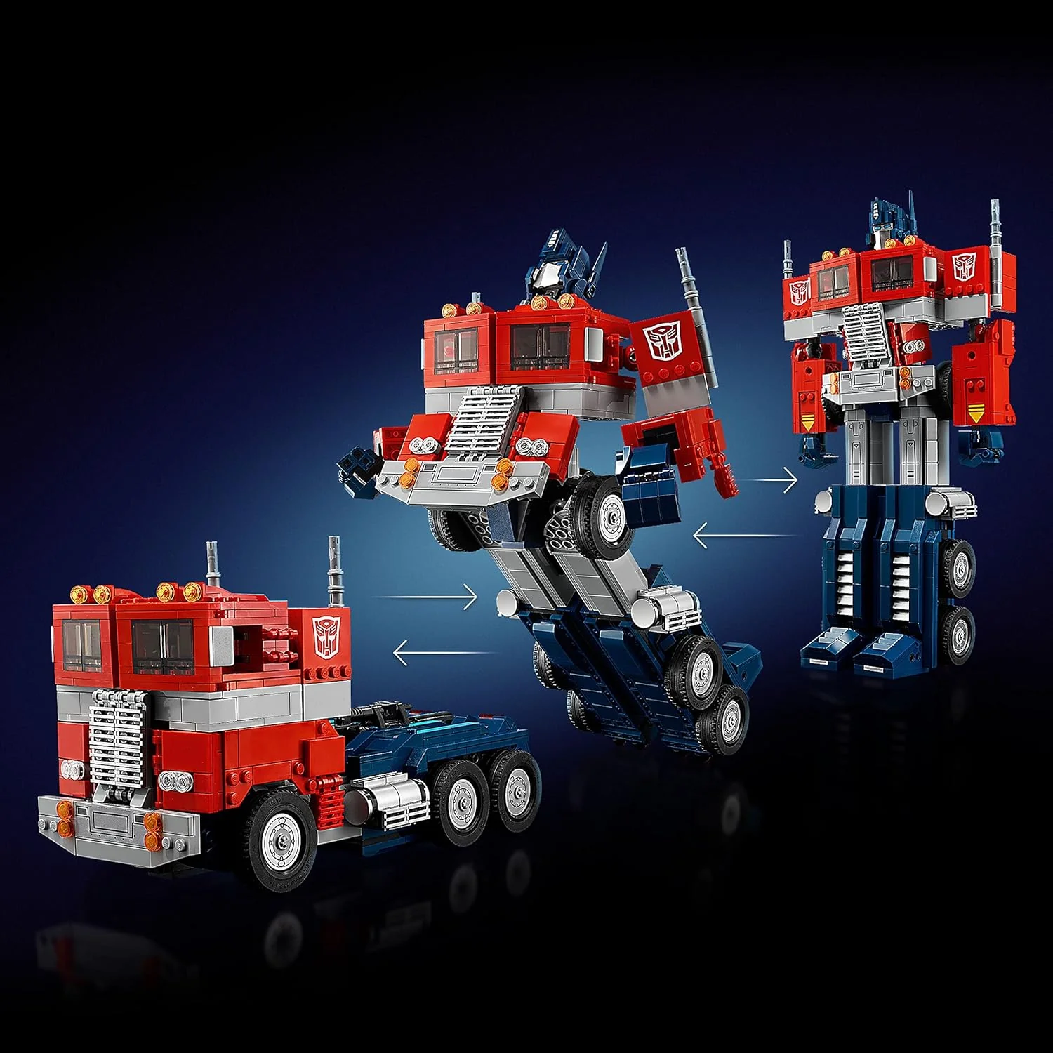Transformers Optimus Prime Figure Building Set - LEGO #10302 - LEGO Icons - Image 2