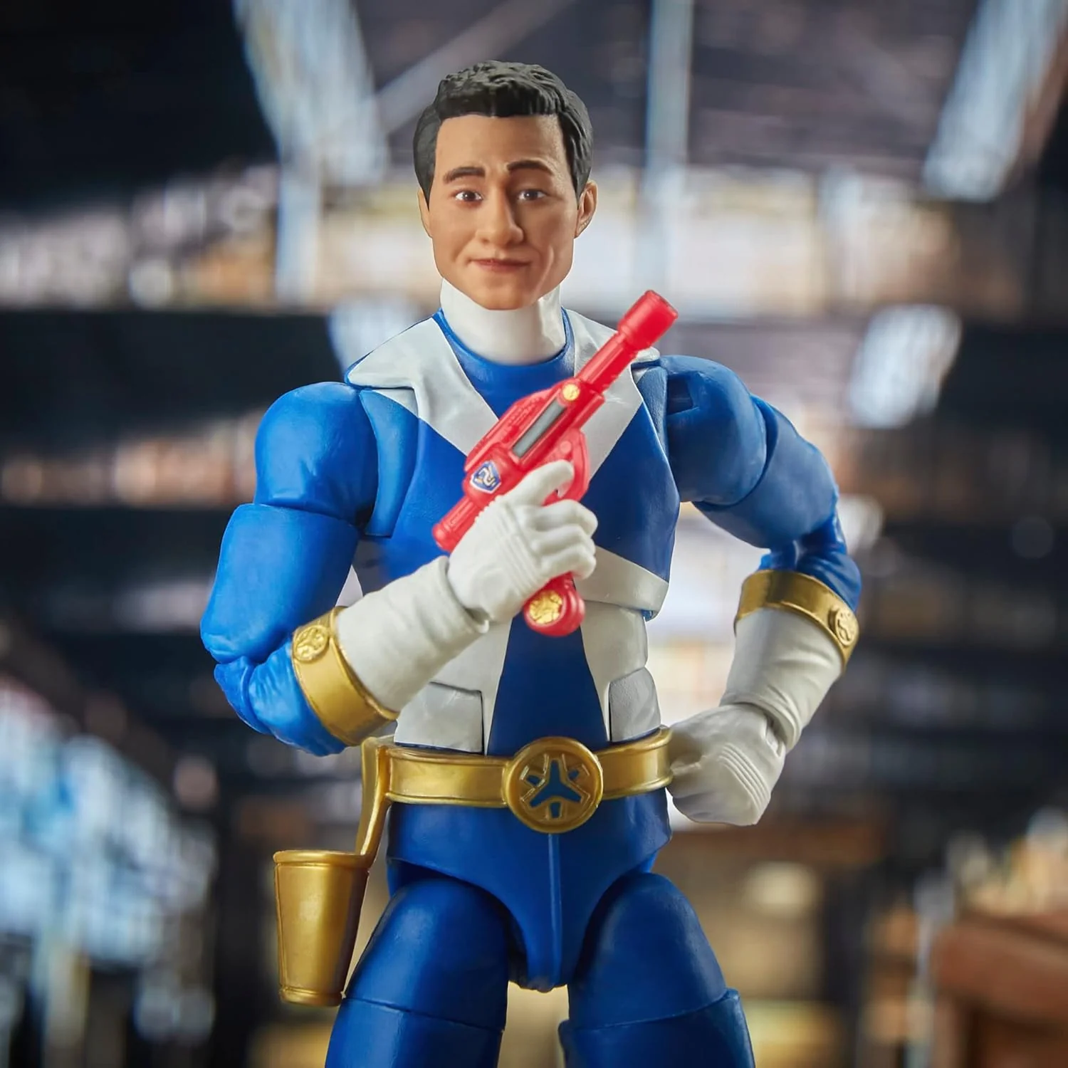 Power Rangers Lightspeed Rescue Blue Ranger Action Figure - Hasbro - (Lightning Collection) - Image 8