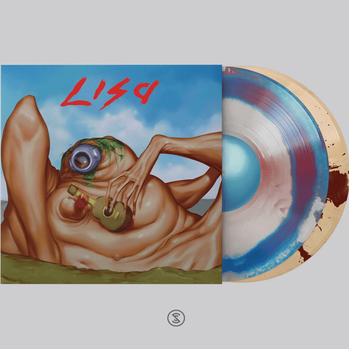 LISA: PAIN & JOY Original Game Soundtrack (OST) - Vinyl Record Set (2xLP, Painful Blood & Joyful Blue) - Image 2