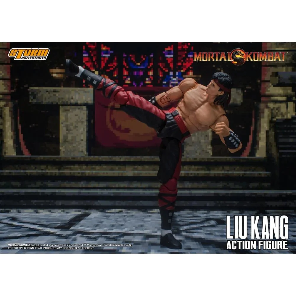 Mortal Kombat Liu Kang vs. Dragon 1/12 Scale Action Figure Set - Storm Collectibles - VS Series - Image 19