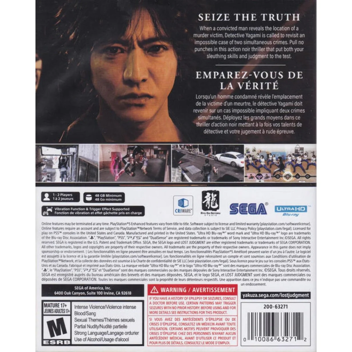 Lost Judgment - PlayStation 5 - SEGA - Image 2