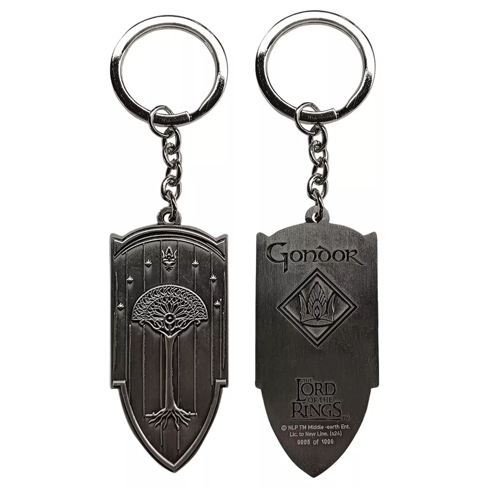 The Lord of the Rings Crest of Gondor Metal Keychain - Fanattik Collectibles - Numbered Limited Edition! - Image 2
