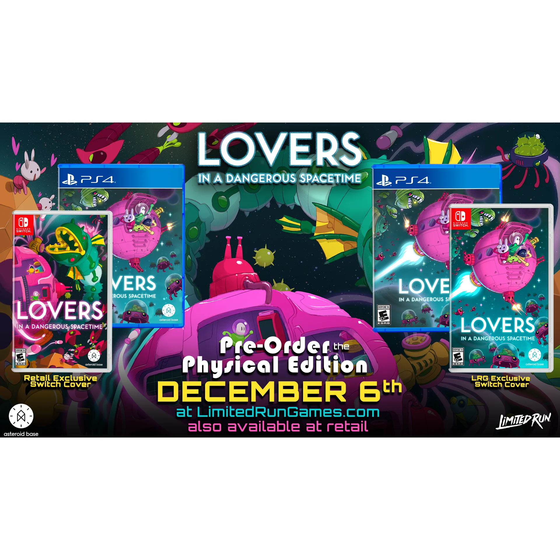 Lovers in a Dangerous Spacetime - PlayStation 4 - Limited Run Games - Image 8