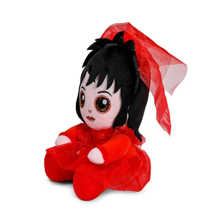 Beetlejuice Lydia Deetz (Red Dress) 7.5" Plush Toy - Kidrobot - Phunny - Image 2