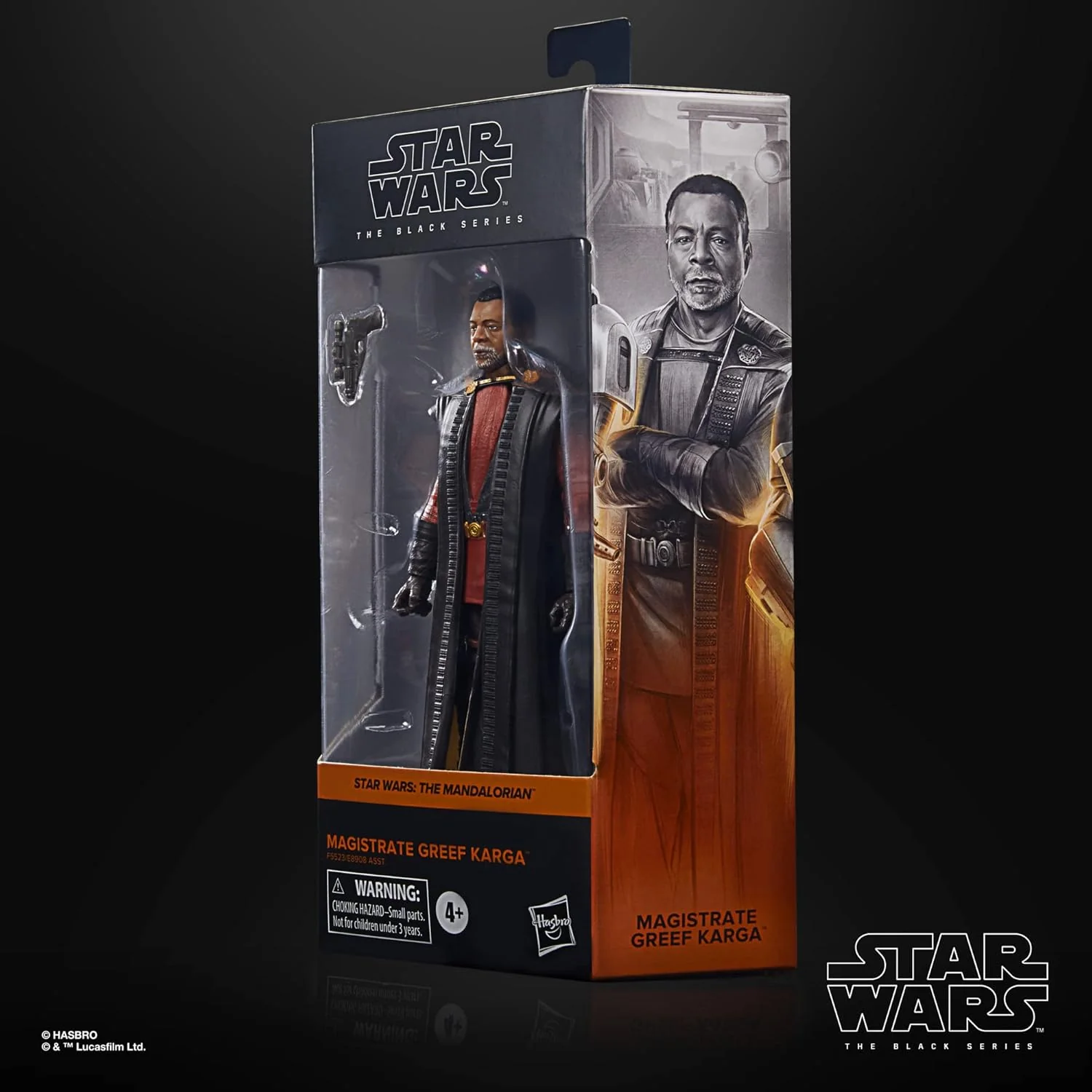 Star Wars: The Mandalorian Magistrate Greef Karga Action Figure - Hasbro - (Star Wars: The Black Series) - Image 3