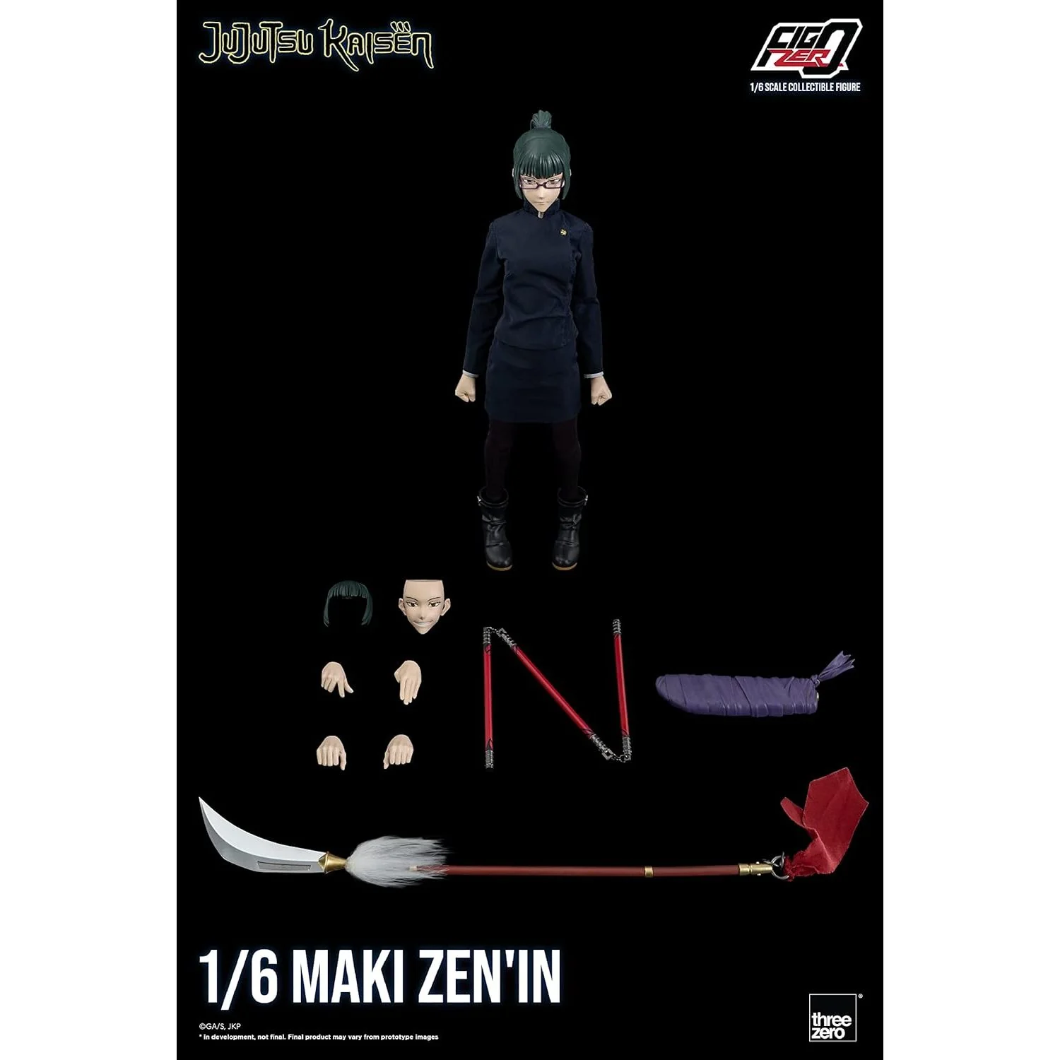 Jujutsu Kaisen Maki Zen'in 1/6 Scale Figure - threezero - FigZero - Image 9