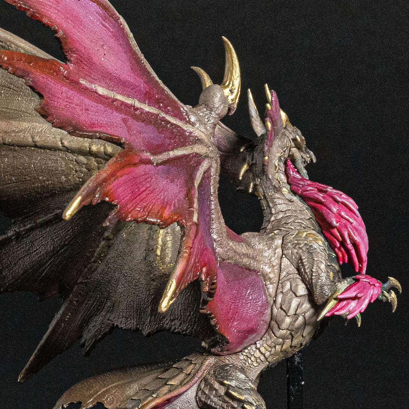 Monster Hunter Malzeno Statue - Capcom - (CFB: Cube Figure Builder) - Image 17