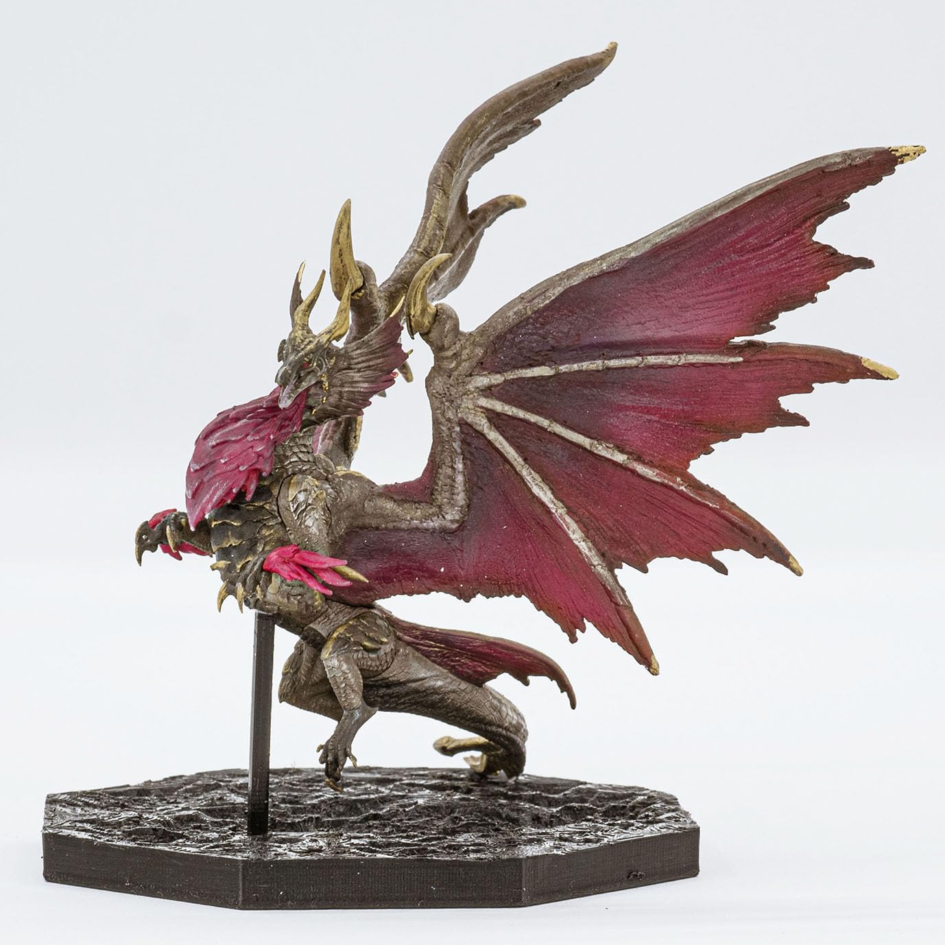 Monster Hunter Malzeno Statue - Capcom - (CFB: Cube Figure Builder) - Image 2